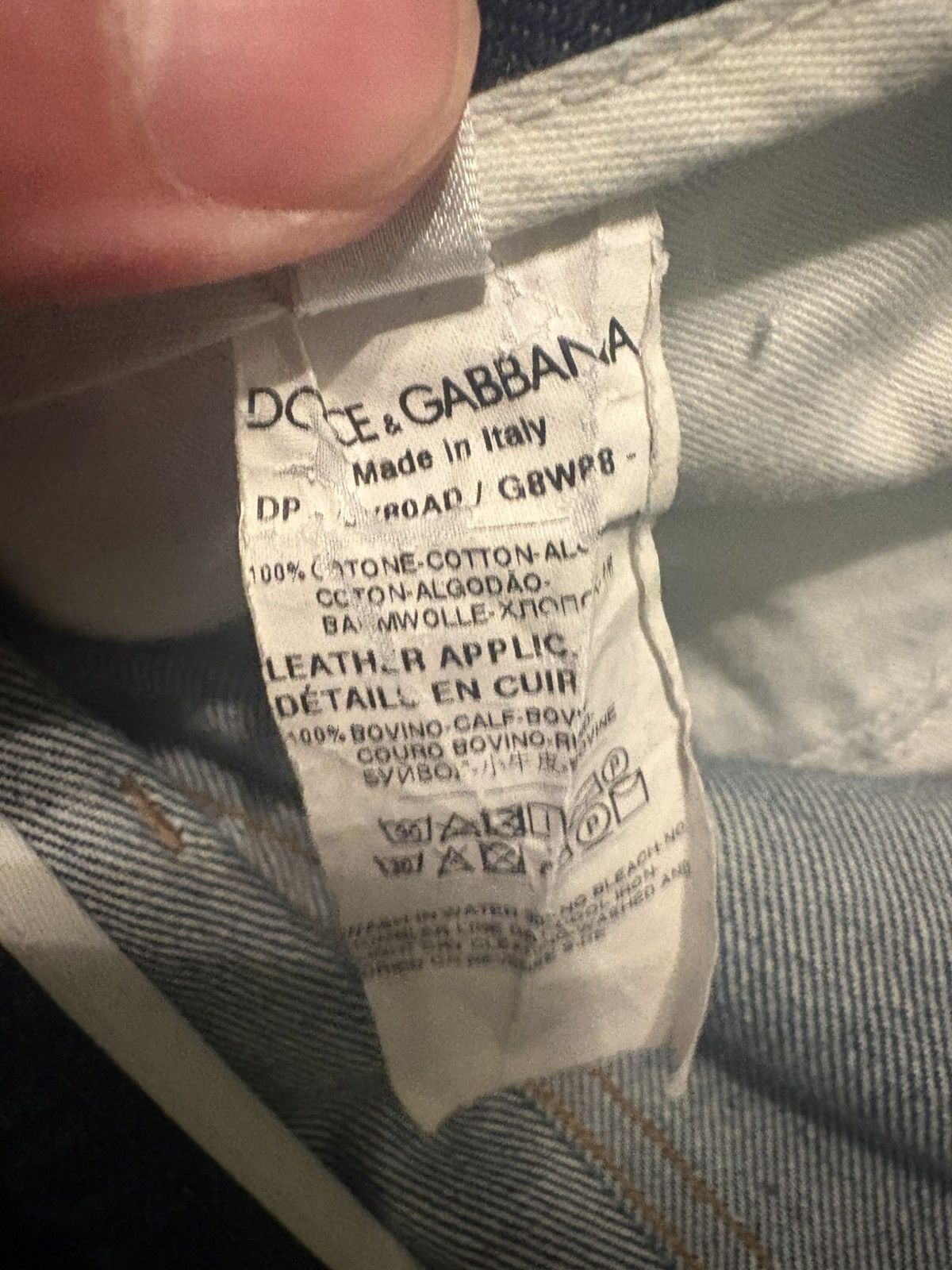 Dolce & Gabbana Dolce and Gabbana Graffiti Ripped jeans Size US 32 / EU 48 - 6 Thumbnail
