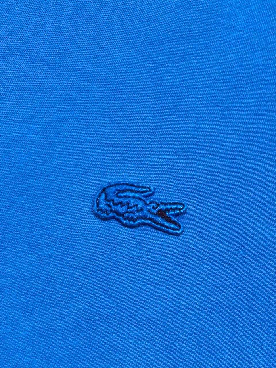 Lacoste Vintage T-Shirt gradient blue Lacoste logo Y2K streetwear Size US M / EU 48-50 / 2 - 6 Thumbnail