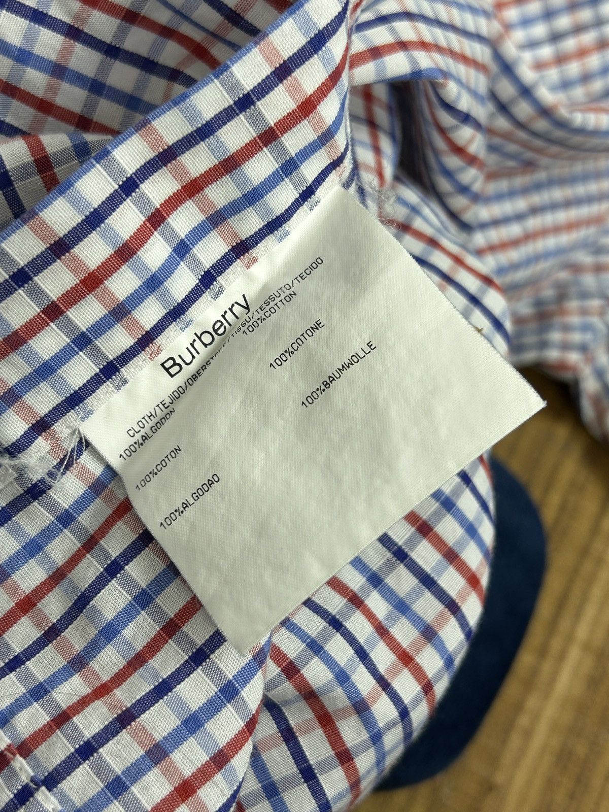 Burberry 90s Burberry London Checkered Basic Short Sleeve Shirt Size US XXL / EU 58 / 5 - 9 Thumbnail