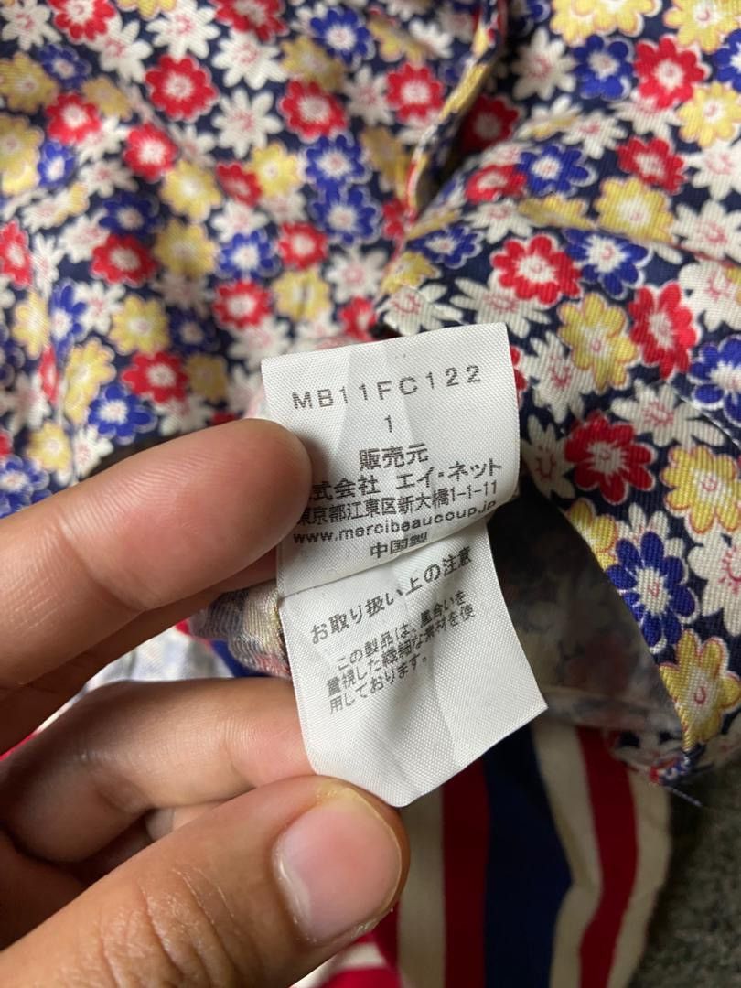 mercibeaucoup Mercibeaucoup Floral Outerwear Hoodie (179) Size US M / EU 48-50 / 2 - 5 Thumbnail