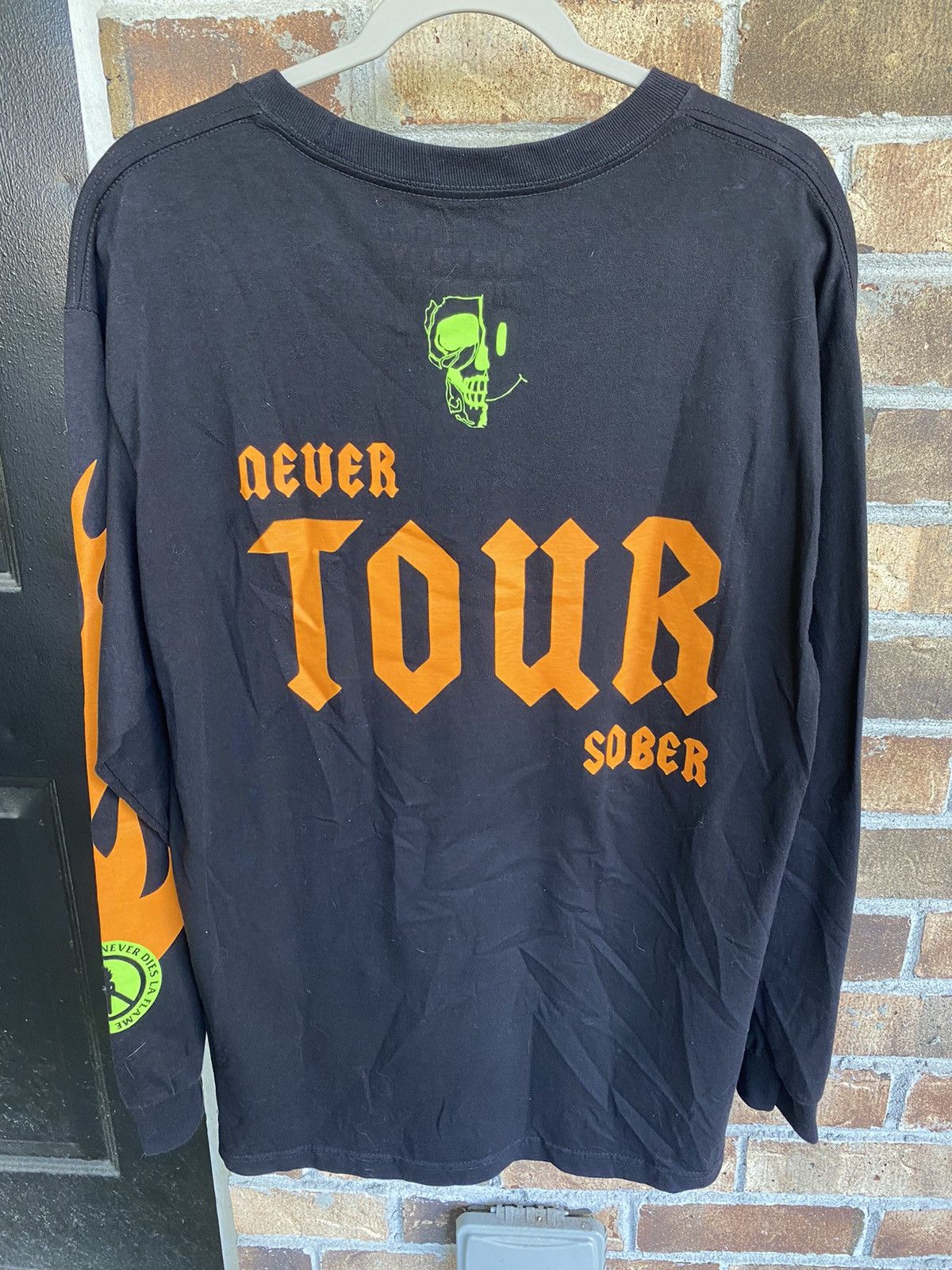 Travis Scott Never Sober ‘Hell of a Night’ Longsleeve Size US L / EU 52-54 / 3 - 2 Thumbnail