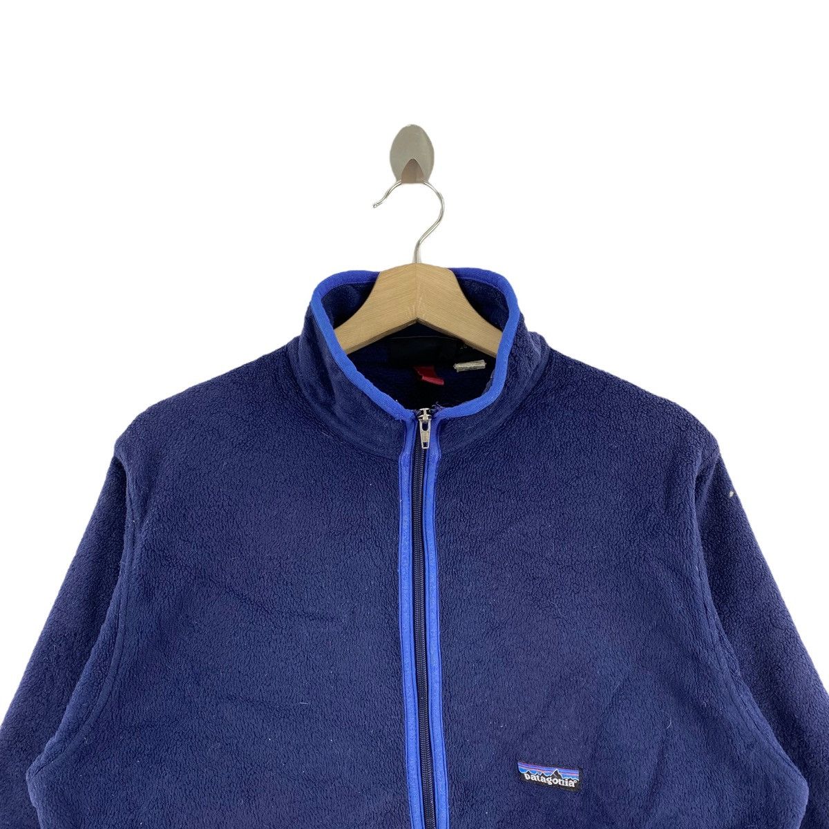 Patagonia PATAGONIA SYNCHILLA USA Half Zipper Outdoor Navy Fleece Size US M / EU 48-50 / 2 - 2 Thumbnail