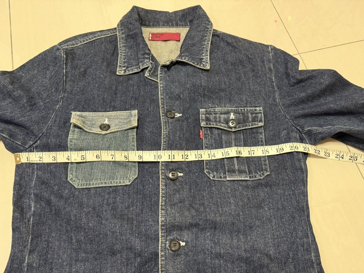 Levi's Japan Made Levis Red Tab Denim Jacket - Large Size US L / EU 52-54 / 3 - 7 Thumbnail