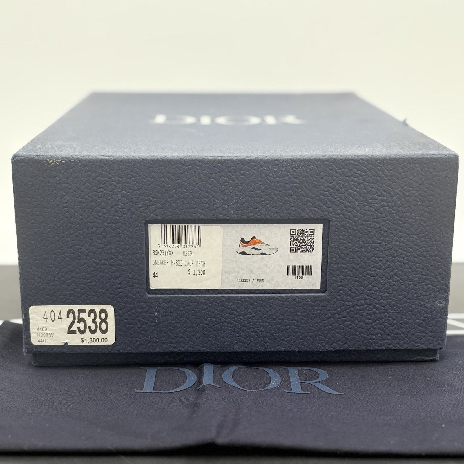 Dior Size 44 (11 US) - Dior B22 ' Orange ' | SUPER CLEAN! Size US 11 / EU 44 - 14 Thumbnail