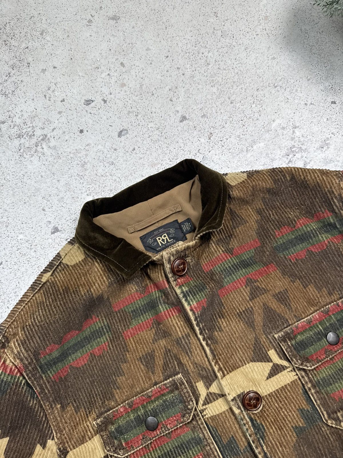 RRL Ralph Lauren × Vintage RRL Military Jacket Coats Jackets Vests Vintage Rare Men’s M Size US M / EU 48-50 / 2 - 6 Thumbnail