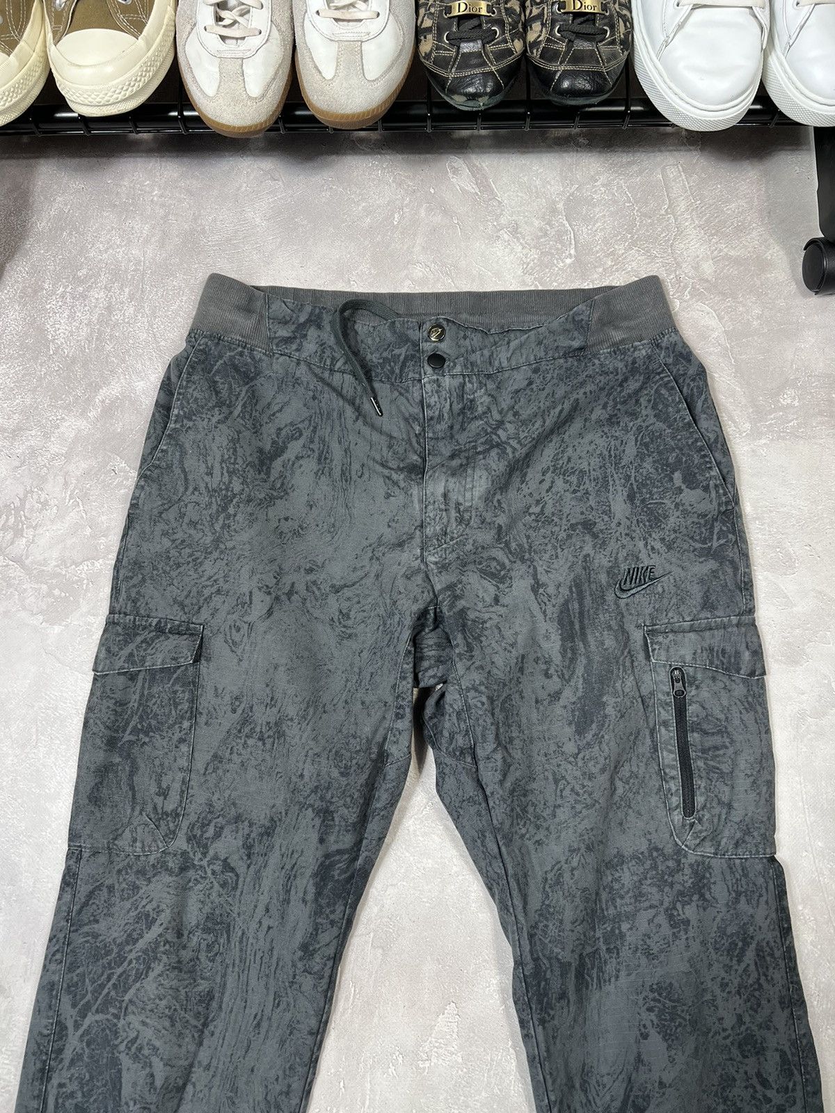 Vintage Vintage Nike Y2k Cargo Pants Size US 32 / EU 48 - 3 Thumbnail