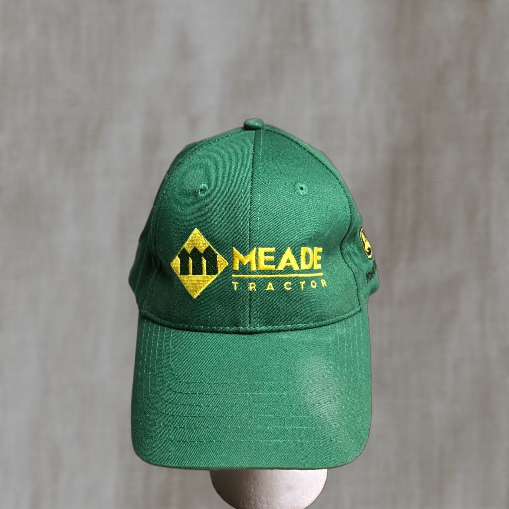 John Deere John Deere Hat Cap Green Adult Adjustable Nylon Baseball Cap Farming Mens Strapback Soccer? Size ONE SIZE - 1 Thumbnail