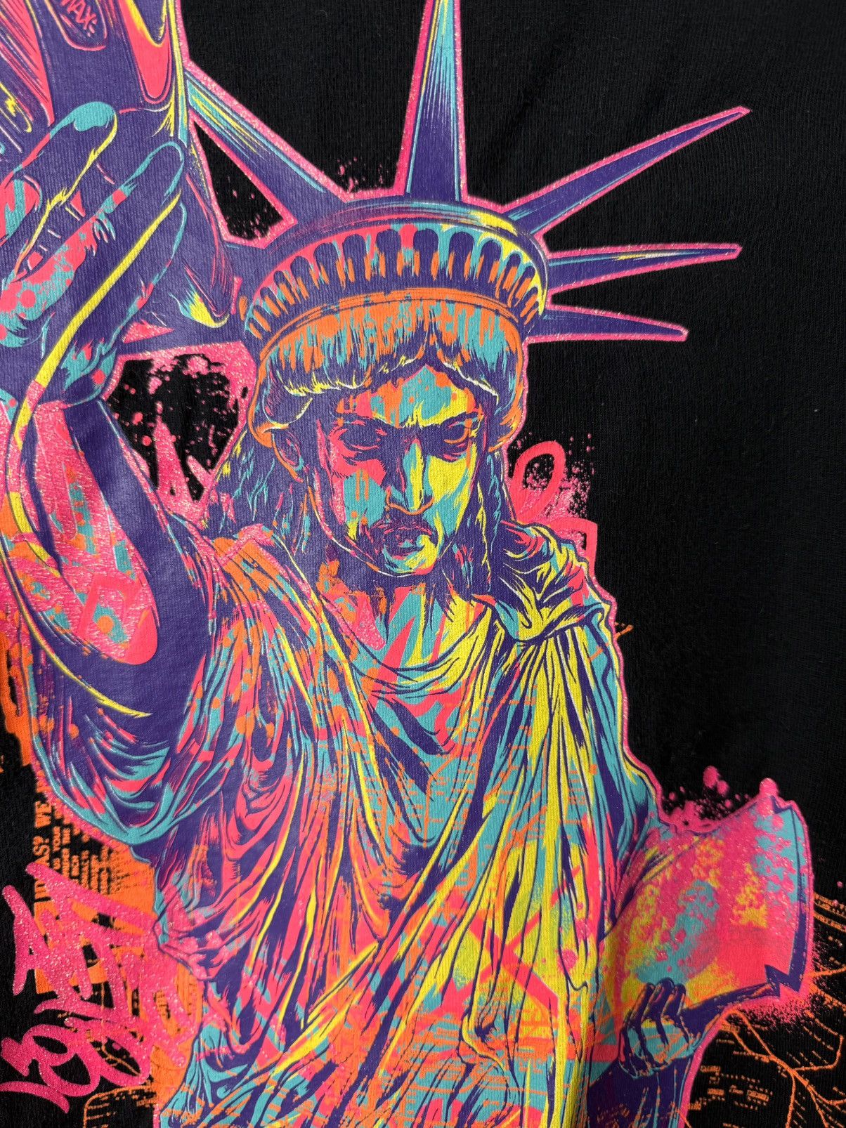 Nike 2000’s Vintage Nike Statue Of Liberty New York T Shirt Size US M / EU 48-50 / 2 - 4 Thumbnail