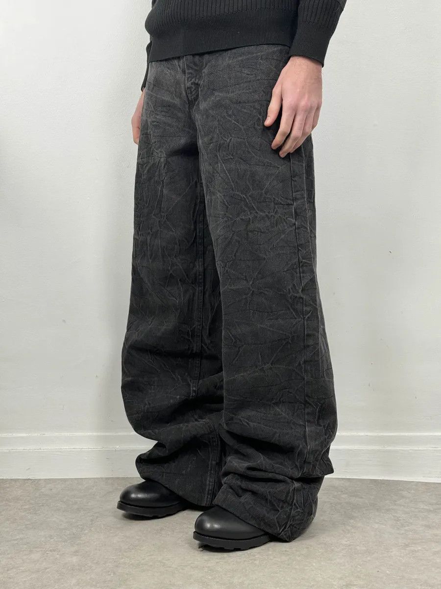 Maison Margiela AW2023 Maison Margiela Grey Extra Large Faded Denim Jeans Size US 30 / EU 46 - 2 Thumbnail