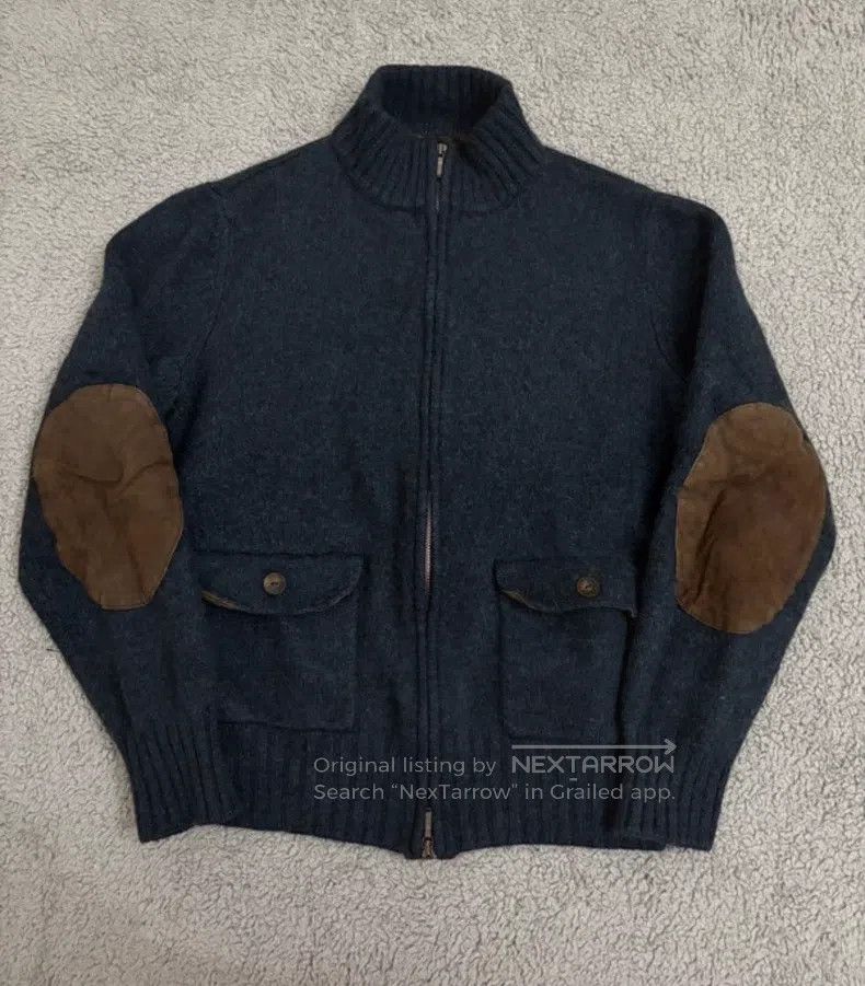 Loro Piana Loro Piana Pure Cashmere Sweater with Leather Accents Size US S / EU 44-46 / 1 - 1 Thumbnail