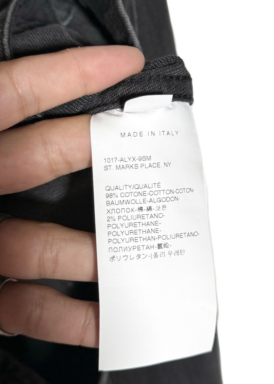 1017 ALYX 9SM 1017 ALYX 9SM Metal Logo Black Denim Jacket Size US L / EU 52-54 / 3 - 8 Thumbnail