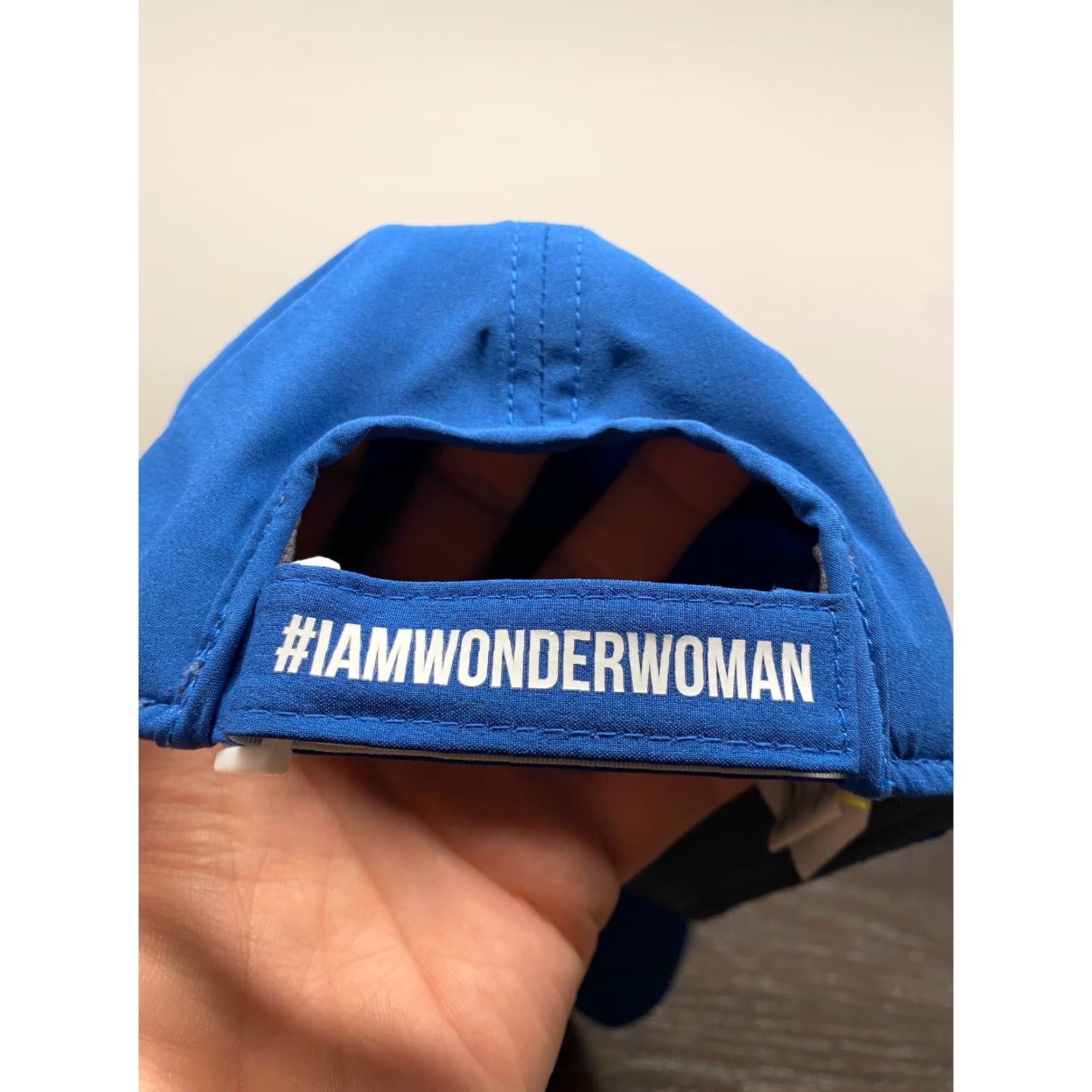 DC Comics Wonder Woman Hat Adult One Size Adjustable Blue DC Comics Baseball Cap Lightweight Lightweight? Size ONE SIZE - 5 Thumbnail
