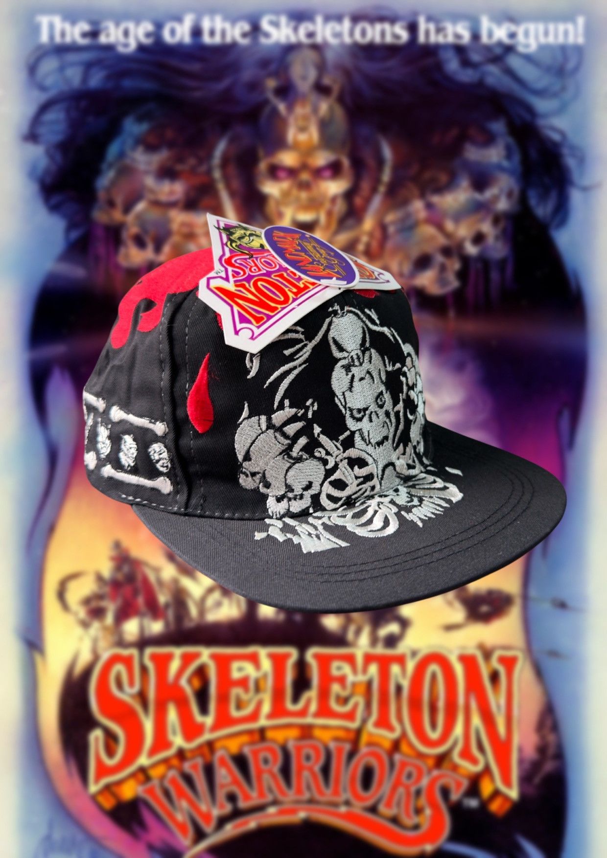 Other 1996 Skeleton Warriors Bruno Mario Cap Size ONE SIZE - 1 Thumbnail