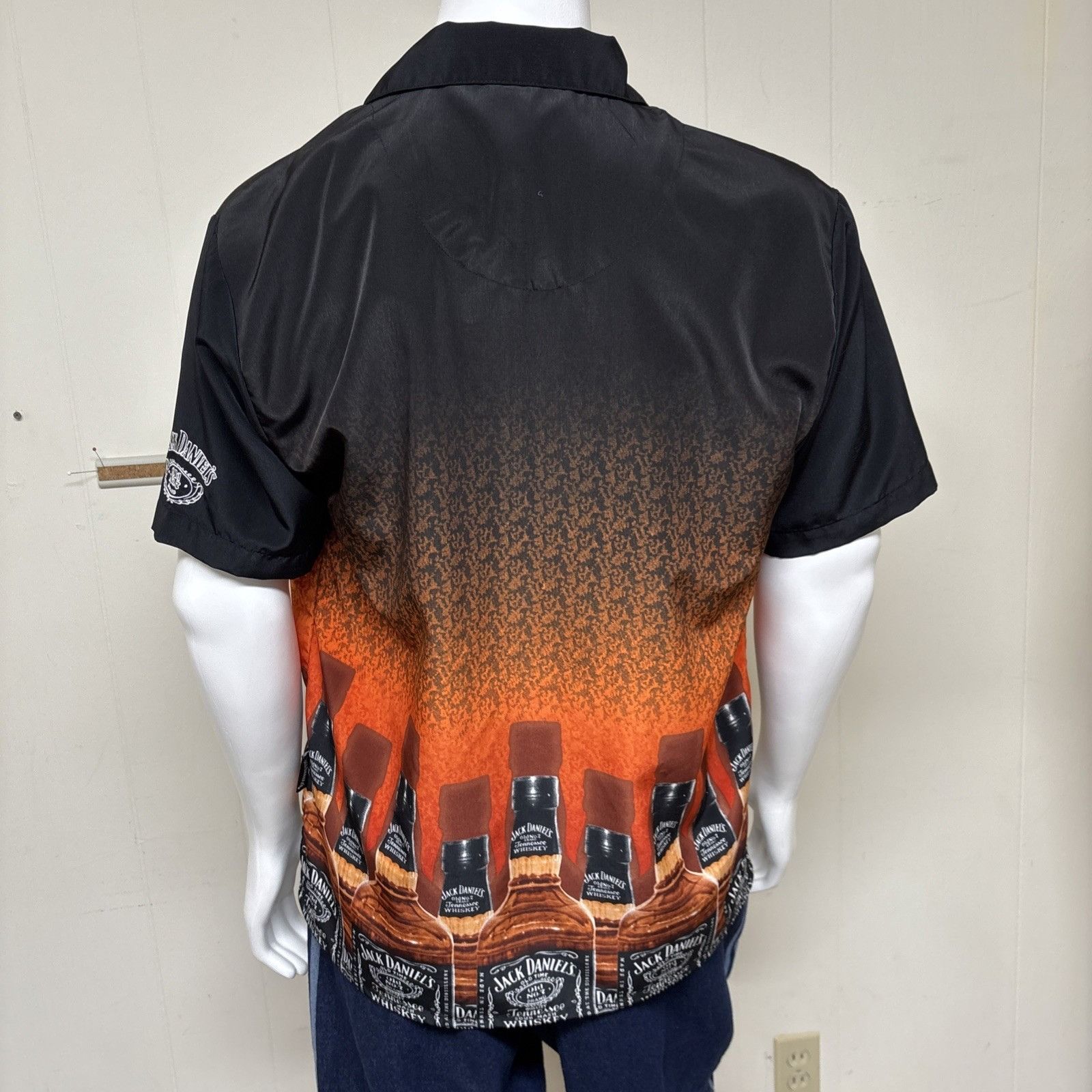 Dragonfly Jack Daniels Dragonfly Shirt Mens Medium Black Whiskey Borde Size US M / EU 48-50 / 2 - 3 Thumbnail
