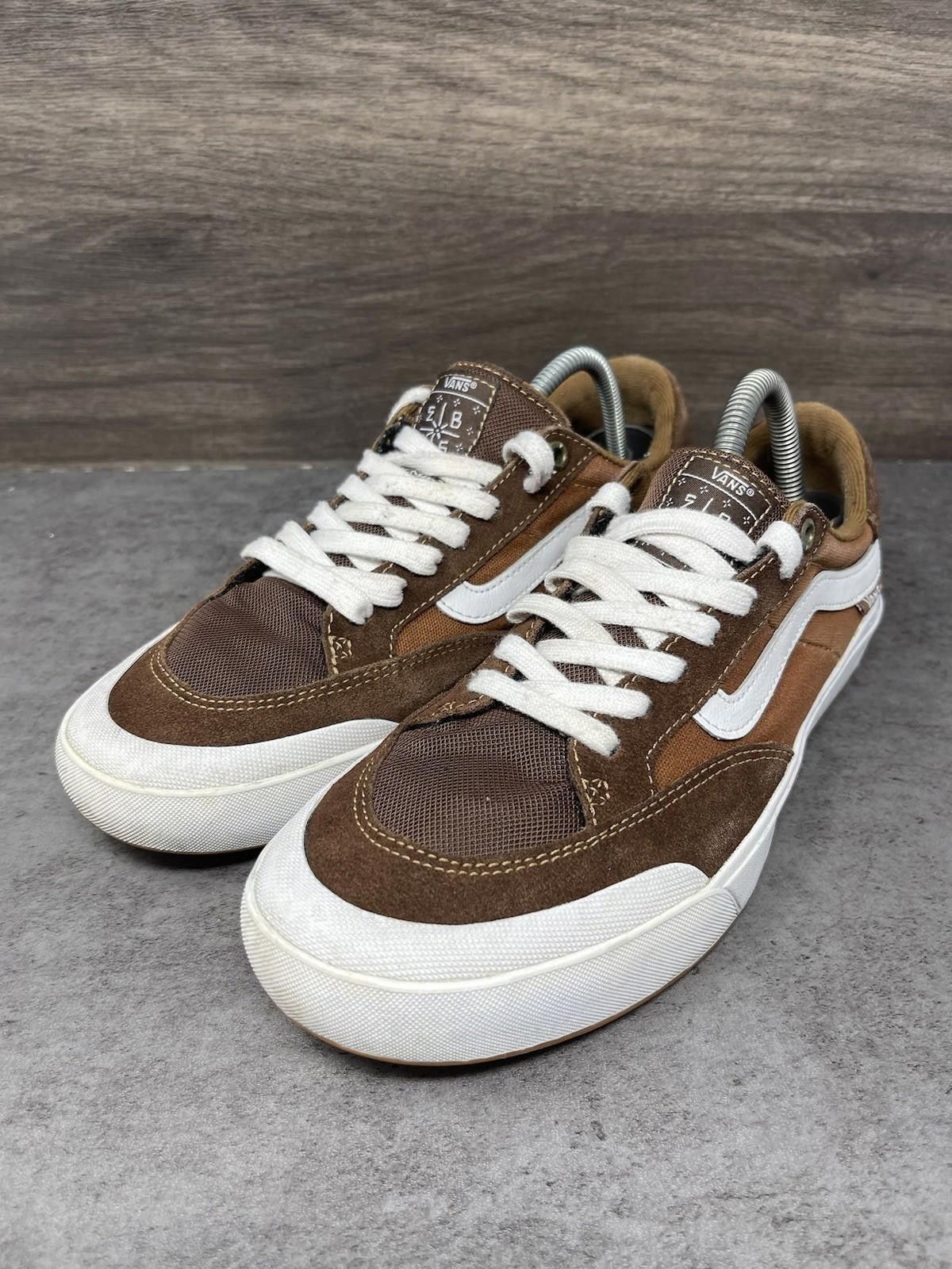 Vans Vans Berle Pro Shoes Mens Size 7.5 Brown White Size US 7.5 / EU 40-41 - 2 Thumbnail
