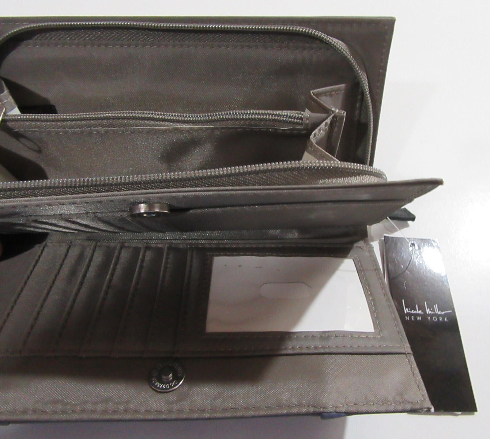 Nicole Miller Nicole Miller Womens Nola Wallet NWT Twilight Mauve Size ONE SIZE - 6 Thumbnail