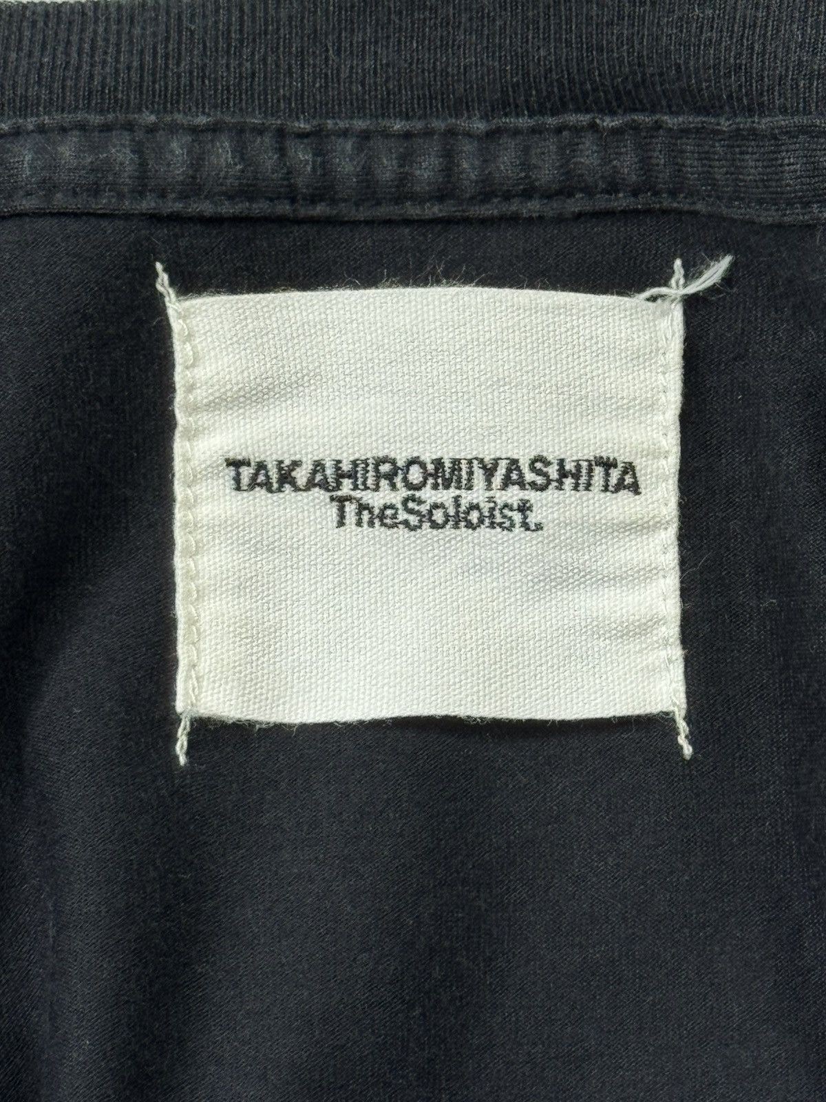 Takahiromiyashita The Soloist. Aw17 The Soloist Revolution L/S Tee(Black/L) Size US L / EU 52-54 / 3 - 8 Thumbnail