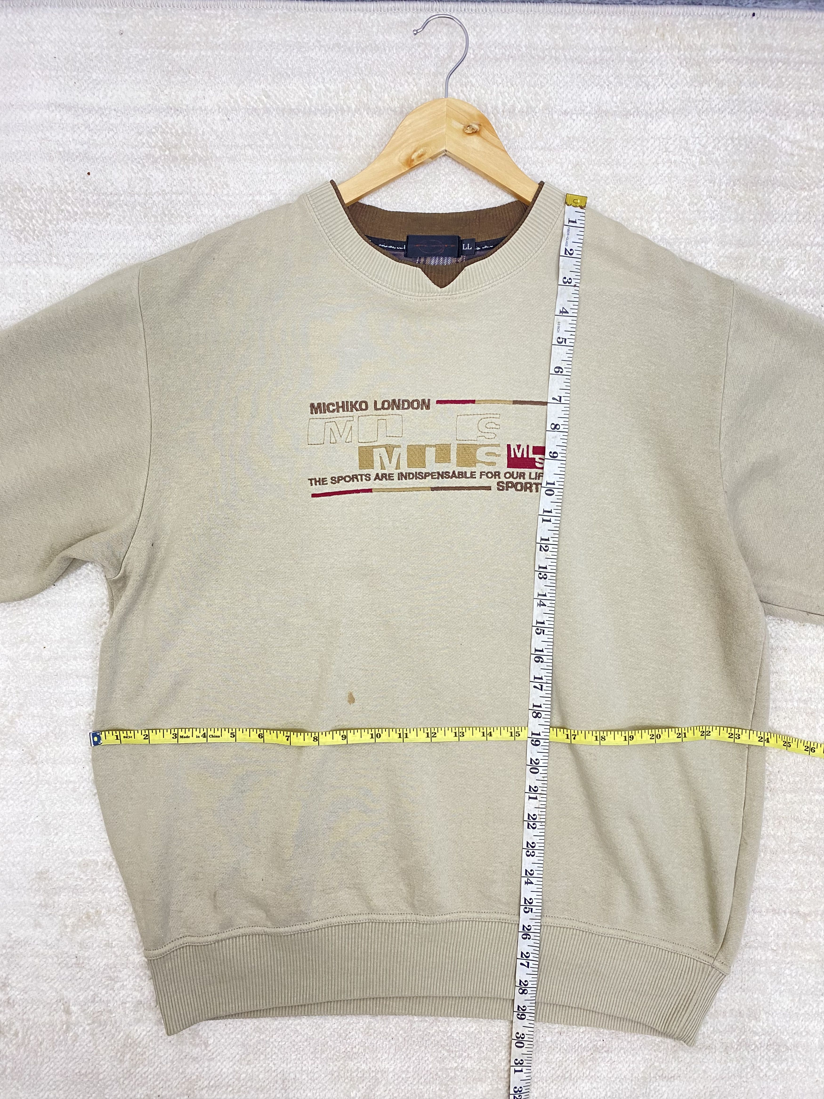 Japanese Brand × Michiko Koshino London × Vintage Vintage Sweatshirt Michiko London Japanese Fashion Sweater Size US L / EU 52-54 / 3 - 8 Thumbnail