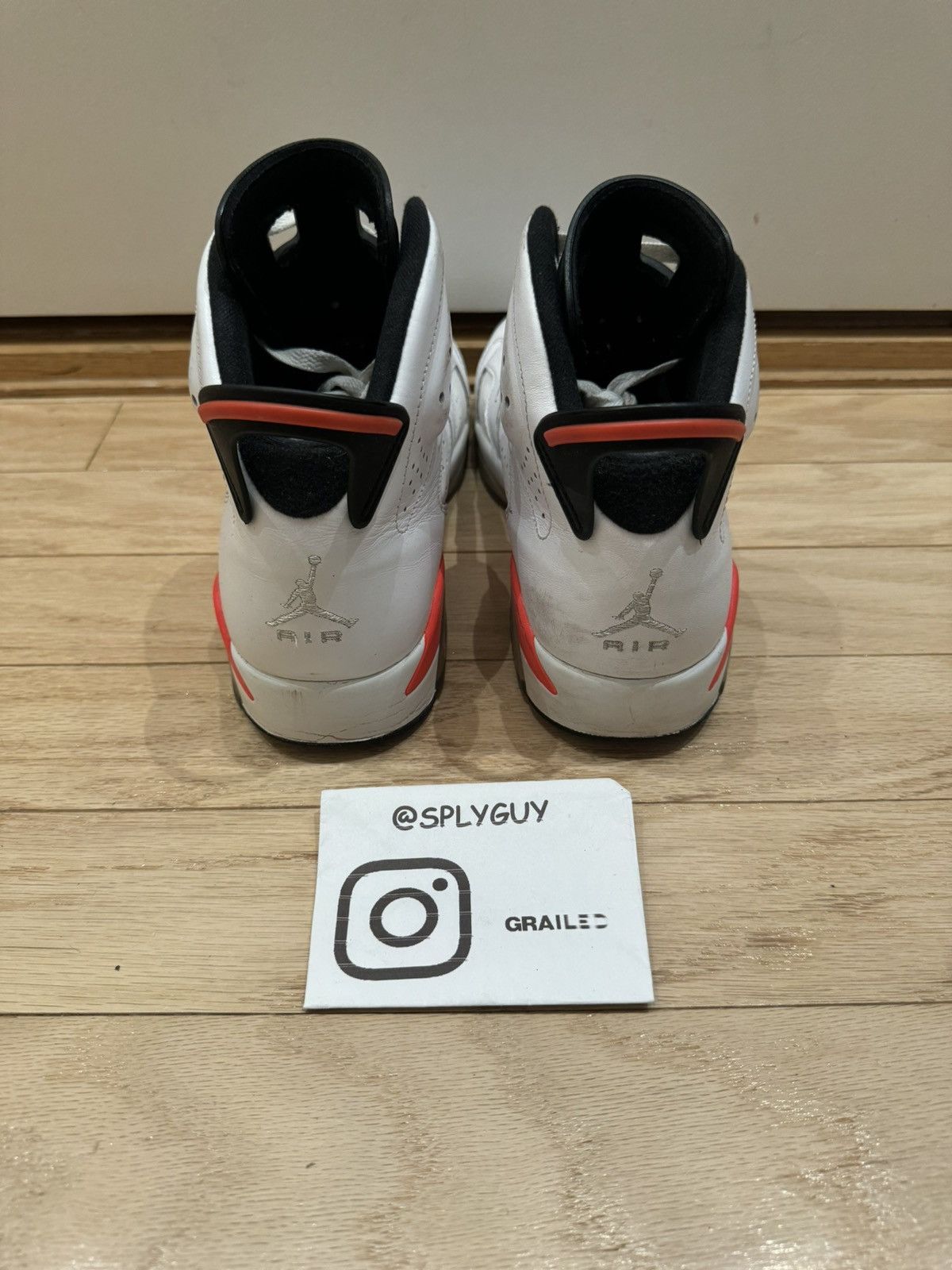 Jordan Brand × Nike Jordan 6 Infared White (2014) sz 10 Size US 10 / EU 43 - 10 Thumbnail