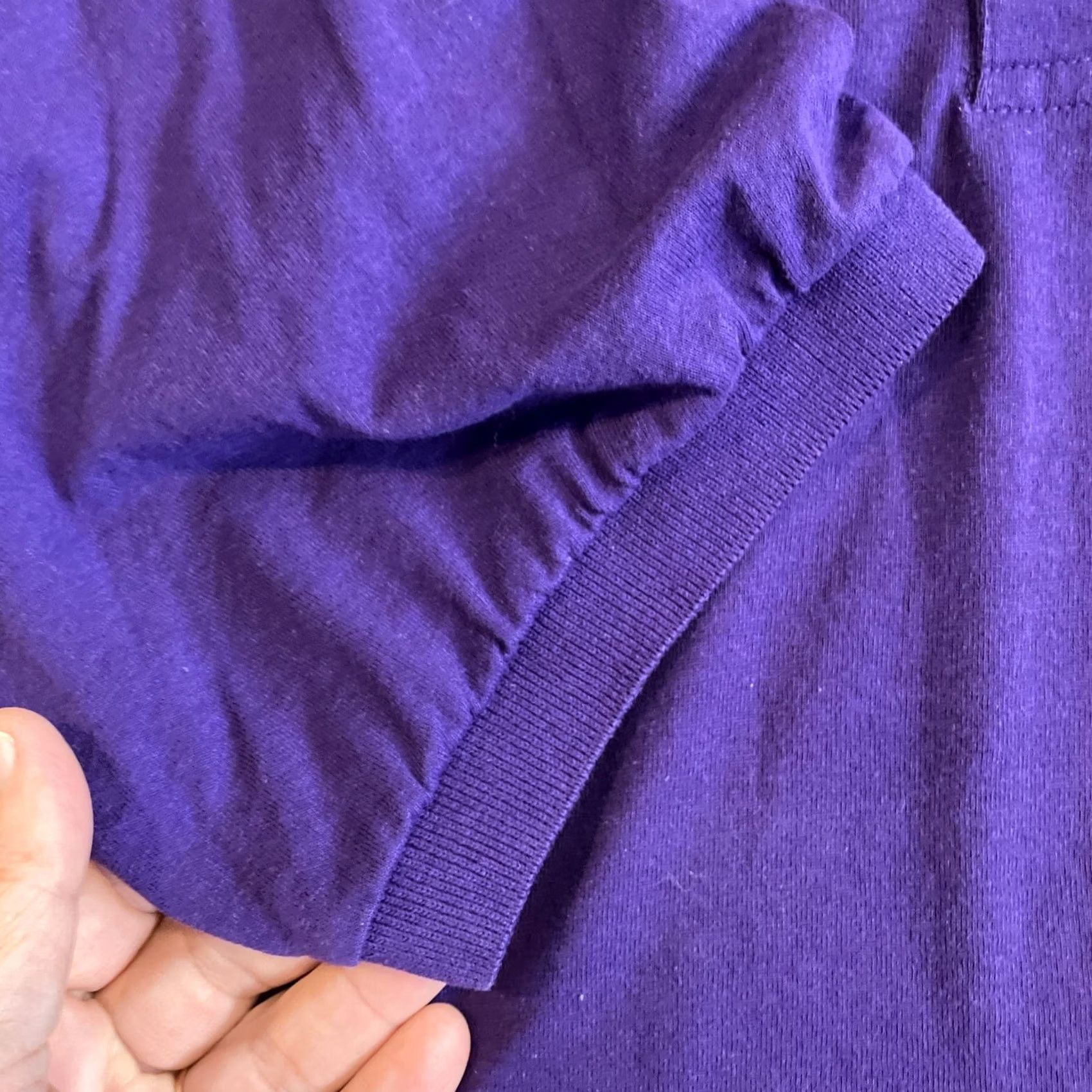 Gildan VINTAGE JAZZ NEW ORLEANS Golf Polo Embroidered Purple Muscle Sleeve XL Men Size US XL / EU 56 / 4 - 4 Thumbnail