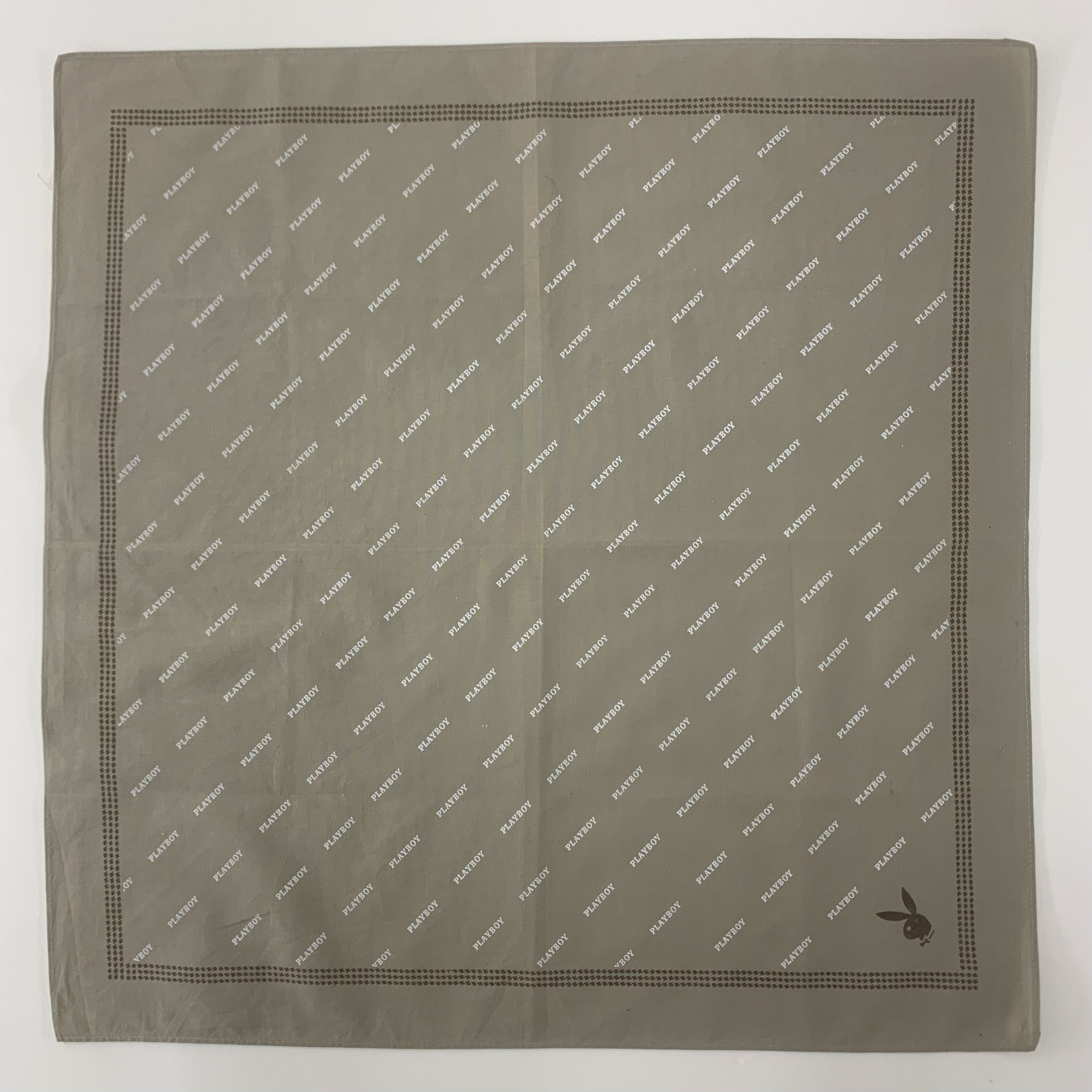 Playboy Playboy Handkerchief Bandana Neckerchief Pocket Square Size ONE SIZE - 2 Thumbnail