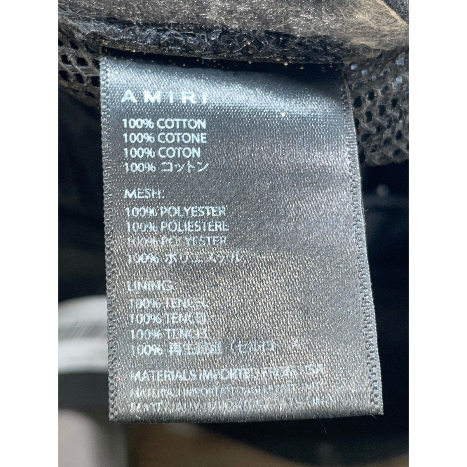 Amiri Amiri 'Playboy' Black Trucker Hat Size ONE SIZE - 7 Thumbnail