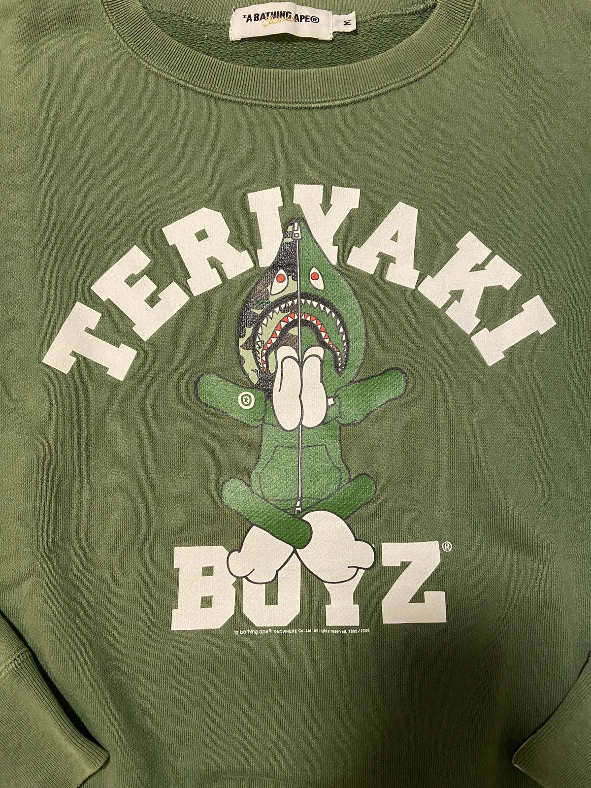Bape Bape Teriyaki Boyz Crewneck Sweatshirt Size US M / EU 48-50 / 2 - 2 Thumbnail