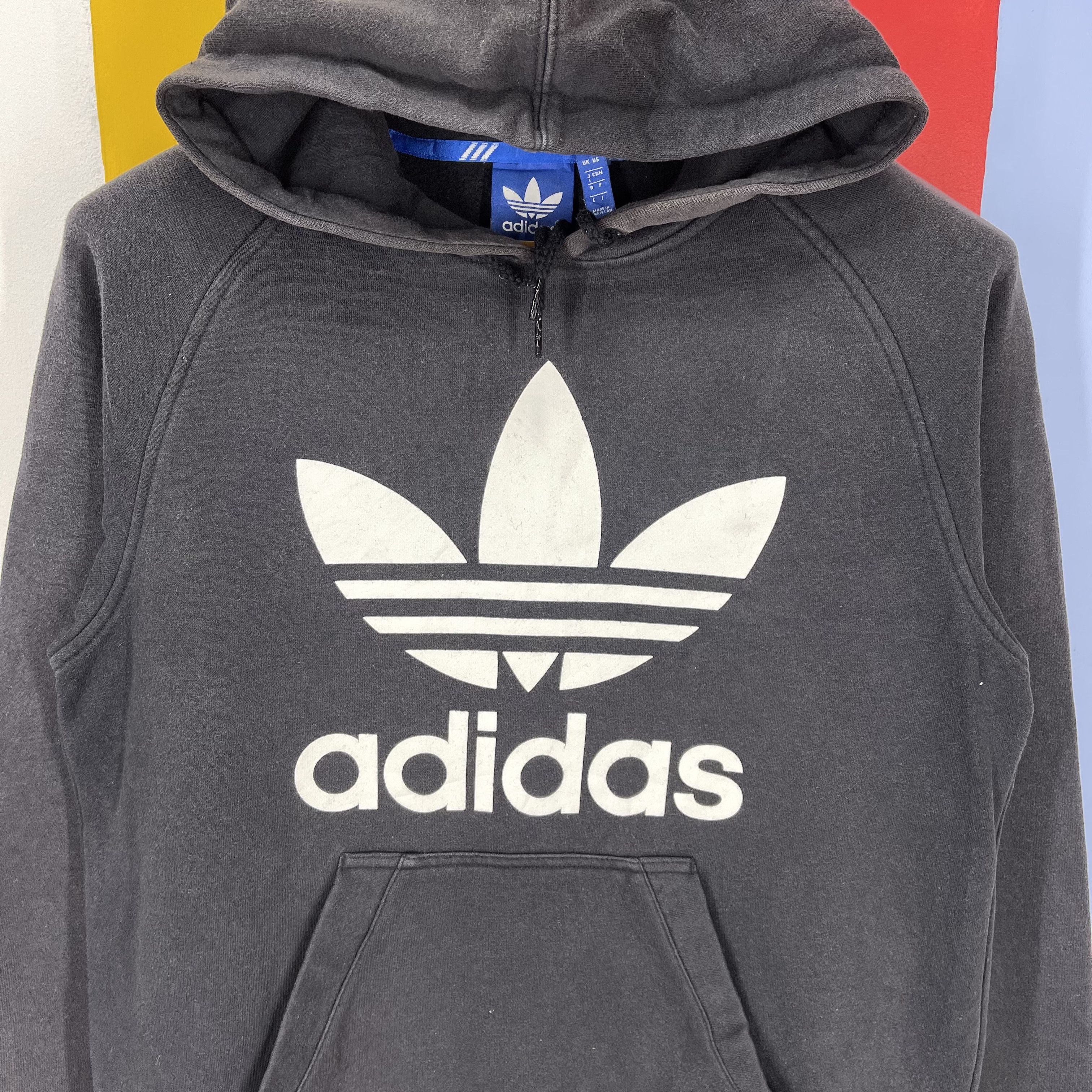Adidas ADIDAS TRIFOIL Hoodie Pullover #1381/AV Size US S / EU 44-46 / 1 - 2 Thumbnail