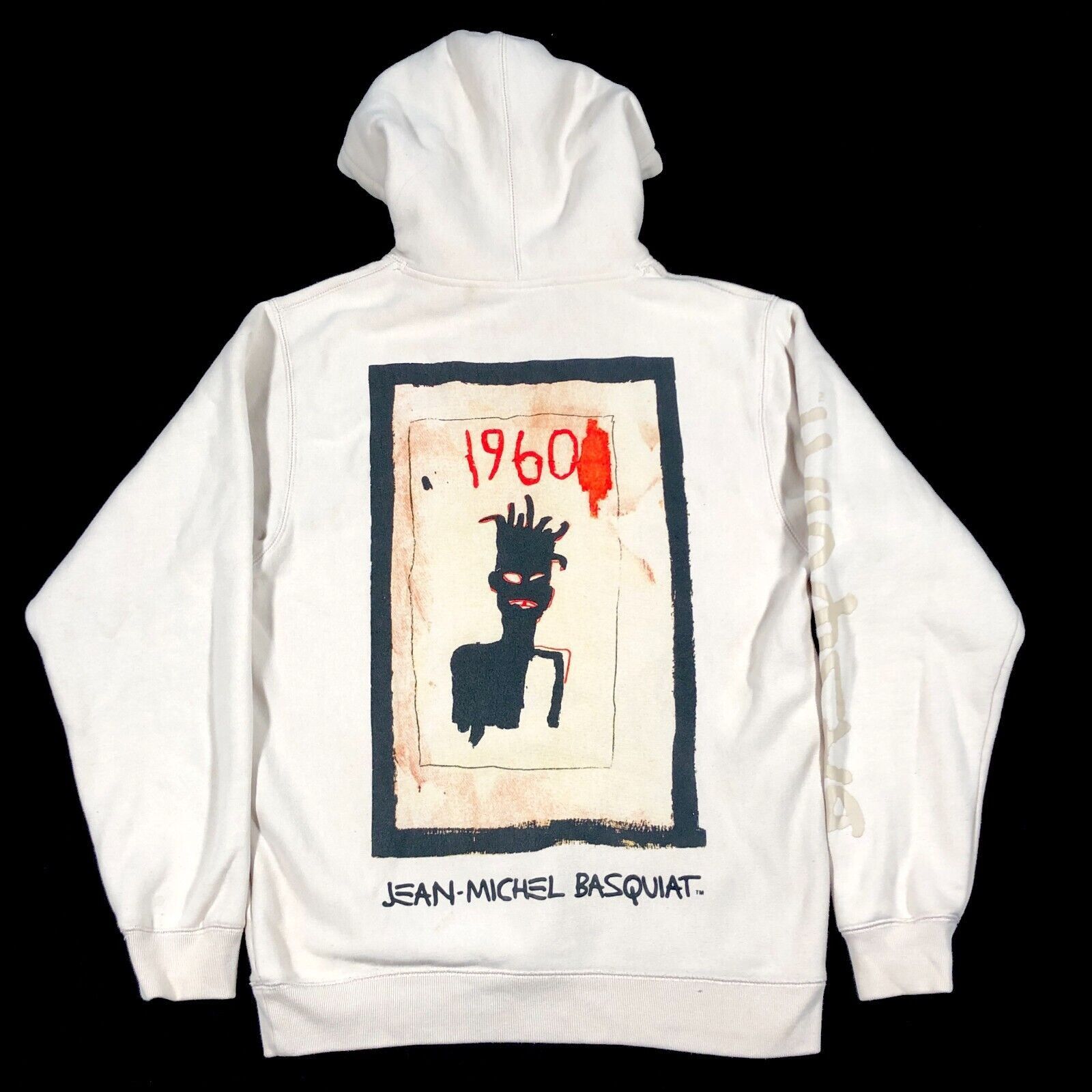 Palace × Vintage Basquiat Shoe Palace Dinosaur Crown Light Brown Hoodie Size US S / EU 44-46 / 1 - 9 Thumbnail