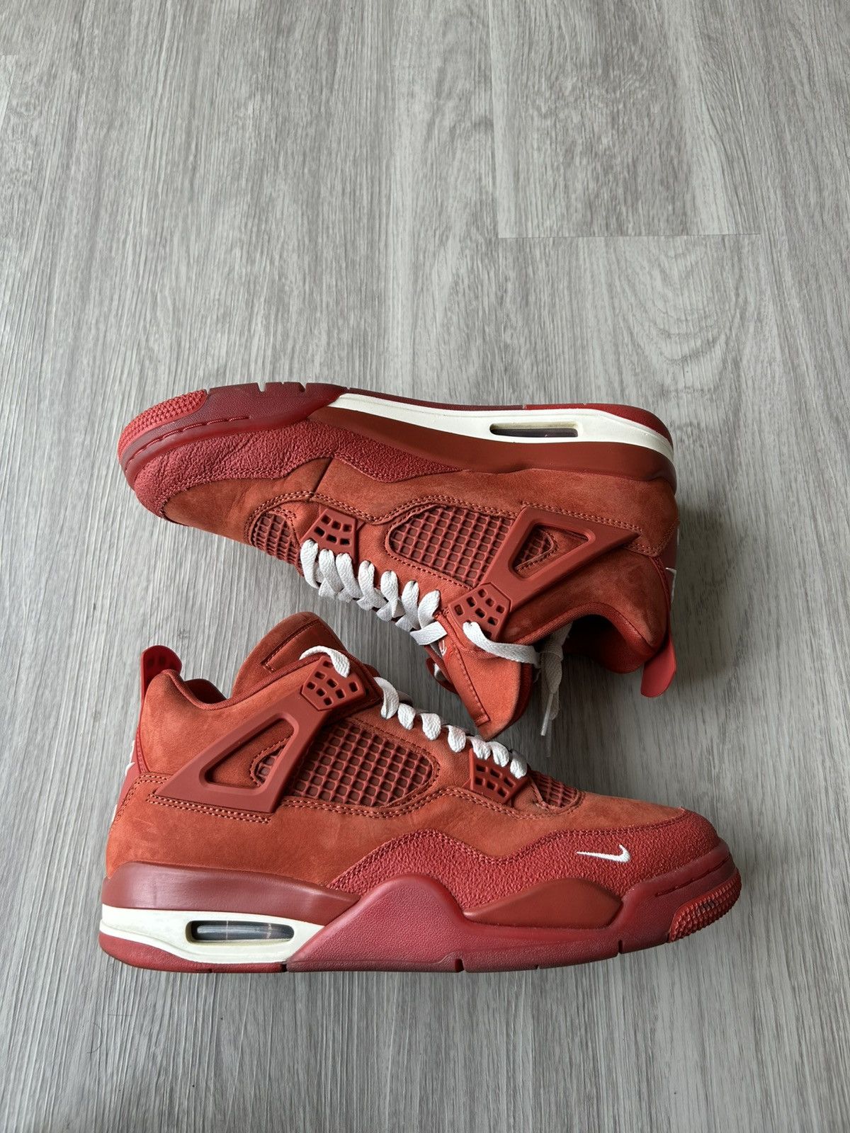 Nike Nigel Sylvester x Air Jordan Retro 4 Brick By Brick Size 9.5 Size US 9.5 / EU 42-43 - 1 Thumbnail