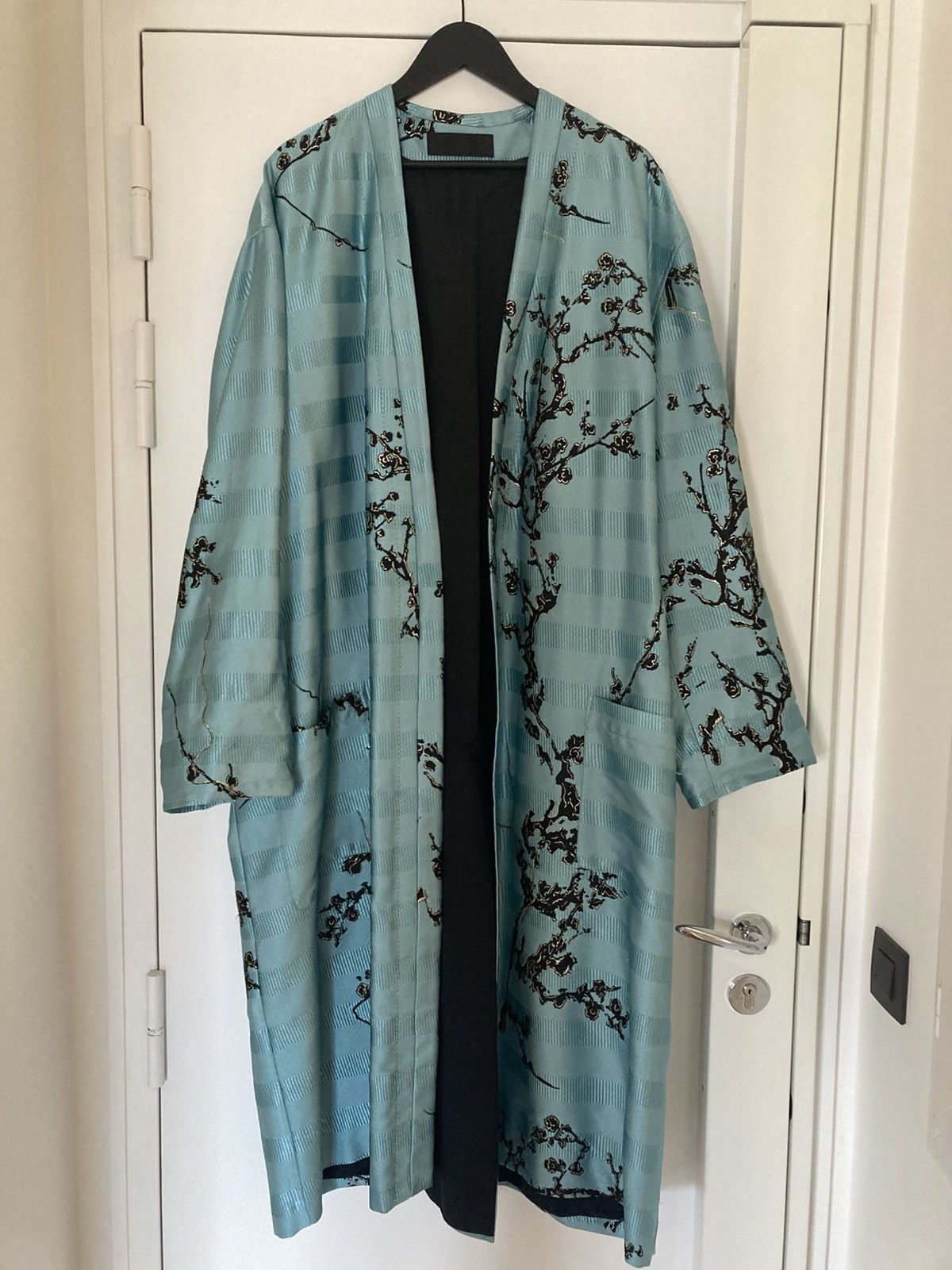 Haider Ackermann FW18 Turquoise Kimono S Size US S / EU 44-46 / 1 - 2 Thumbnail