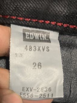 Edwin Vintage 90s Edwin Exclusive Vintage Loose Straight Leg Jeans Size US 27 - 8 Thumbnail