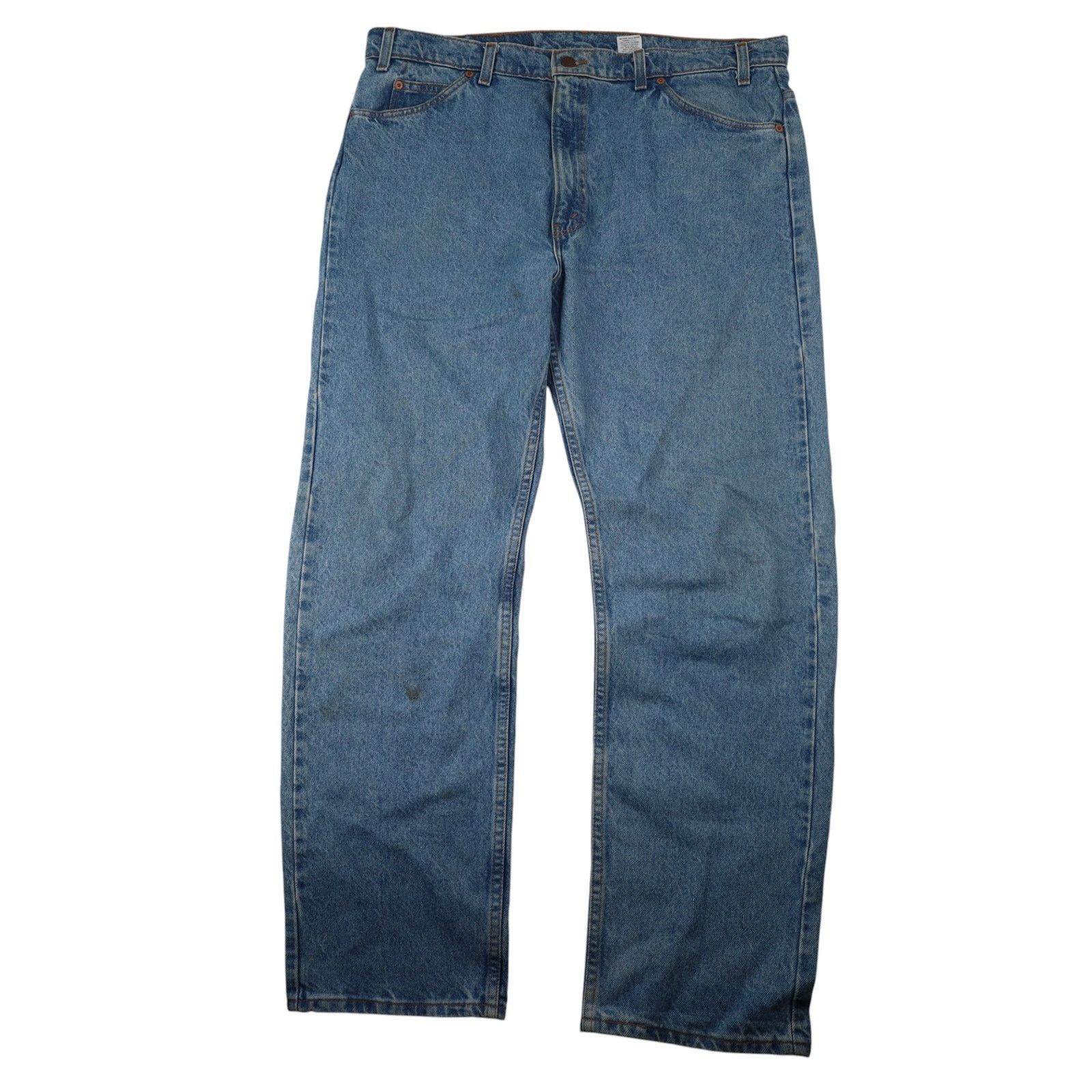 Levi's × Vintage Vintage Levi's 505 Straight Leg Orange Tab Denim Jeans Size US 40 / EU 56 - 1 Thumbnail