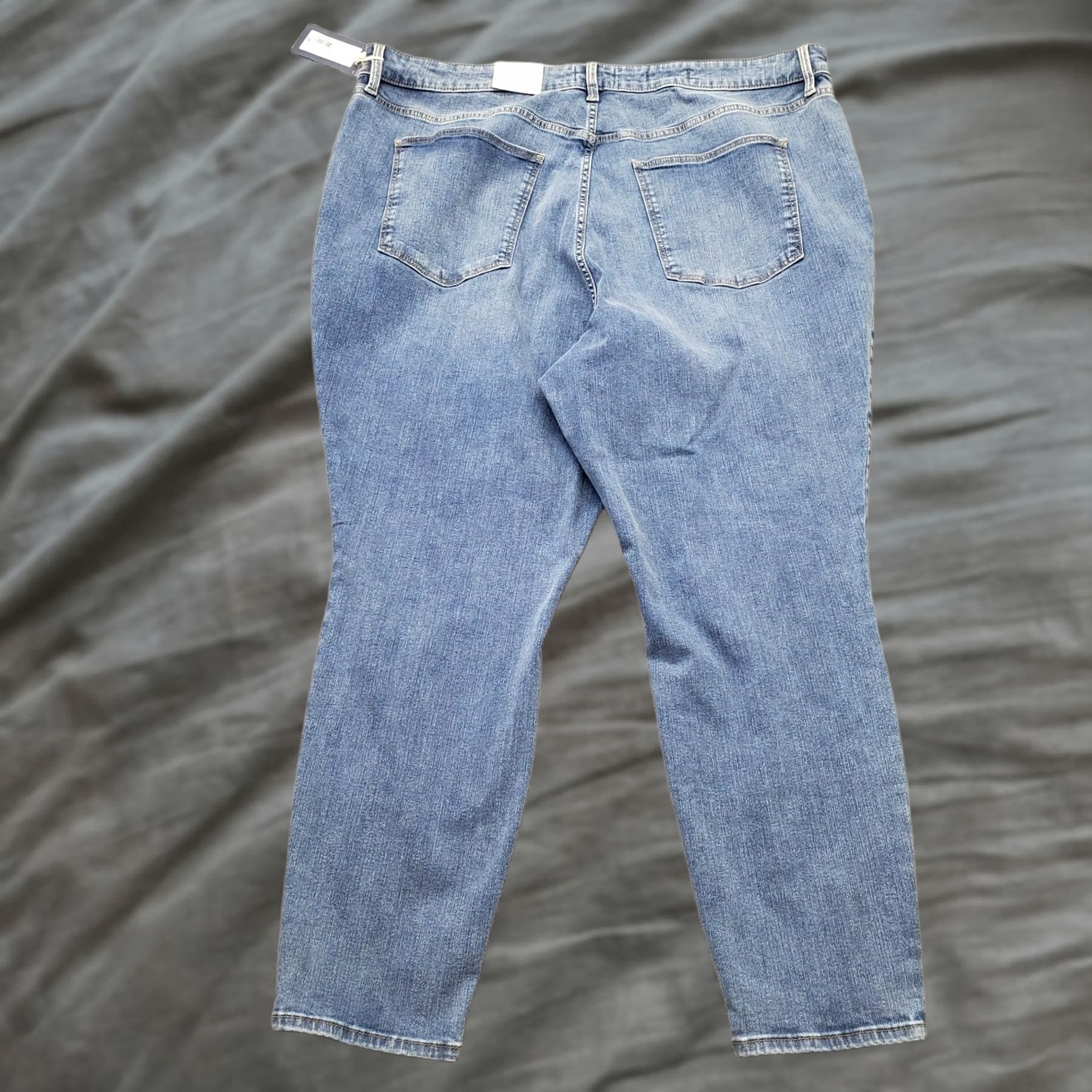 Vintage Universal Thread Jeans Womens Size 24 Blue Denim High Rise Skinny Stretch Jeans Size 42" / US 20 - 1 Thumbnail