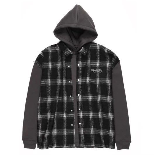 G59 Records Lonely Boy all graves go unvisited in the end flannel hoodie Size US XXL / EU 58 / 5 - 1 Thumbnail