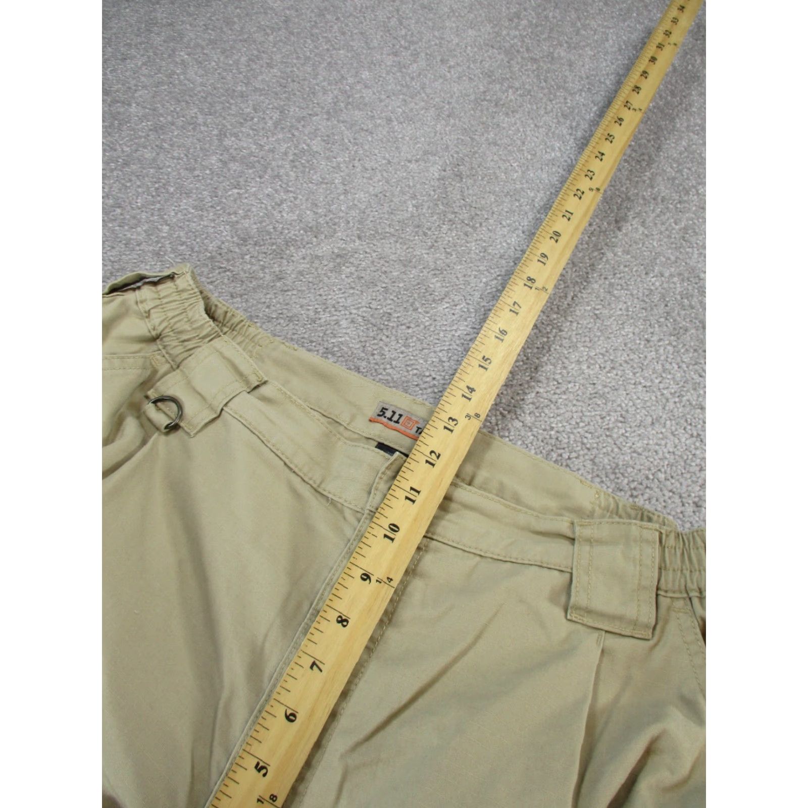 Vintage 5.11 Tactical Cargo Pants Mens 36 Beige Ripstop Military Regular Fit 36X33 Size US 36 / EU 52 - 7 Thumbnail