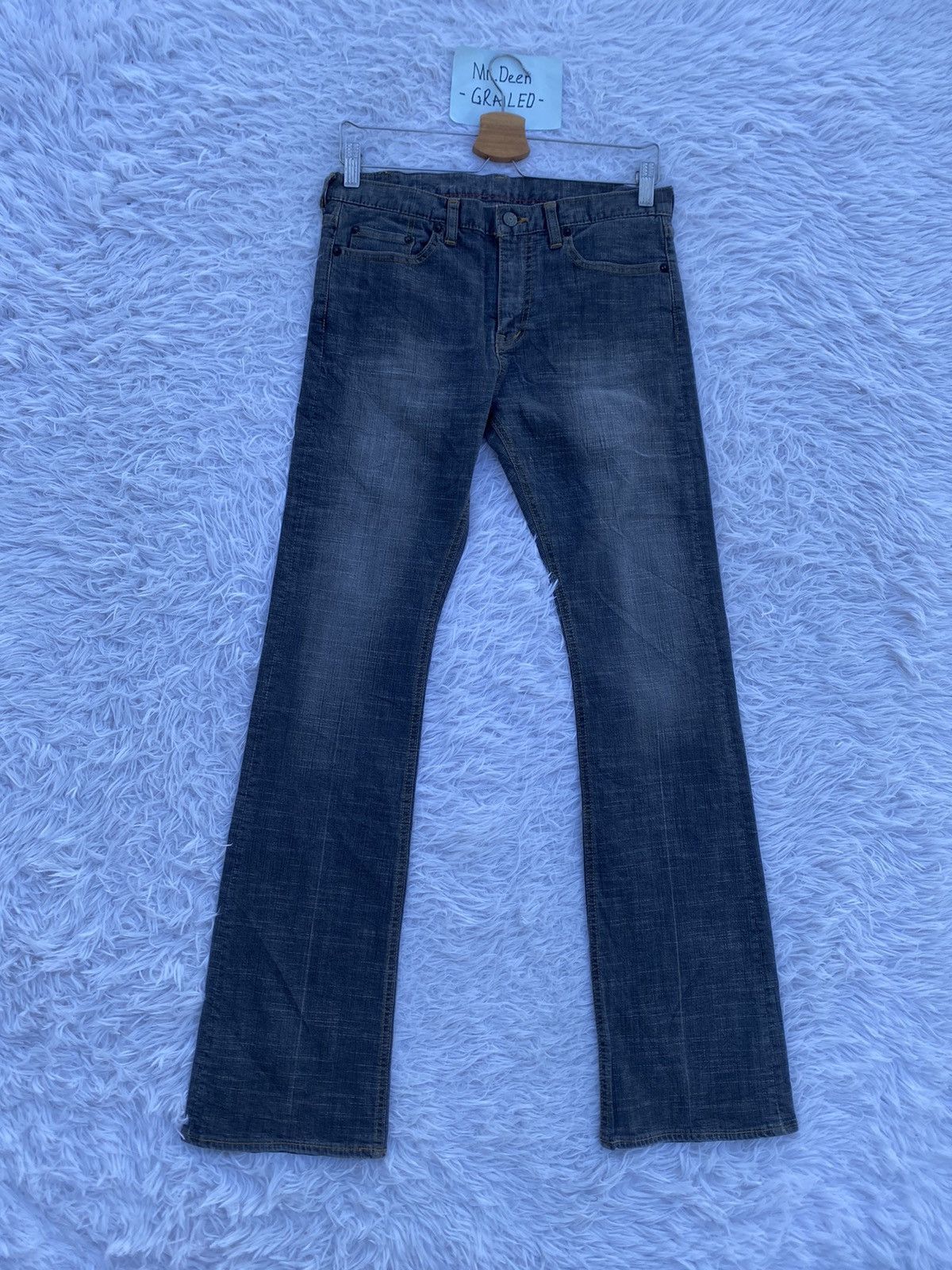 Studio D'Artisan Rare Vintage Studio D’Artisan Bootcut Washed Denim/ Jeans Size 30" / US 8 / IT 44 - 1 Thumbnail