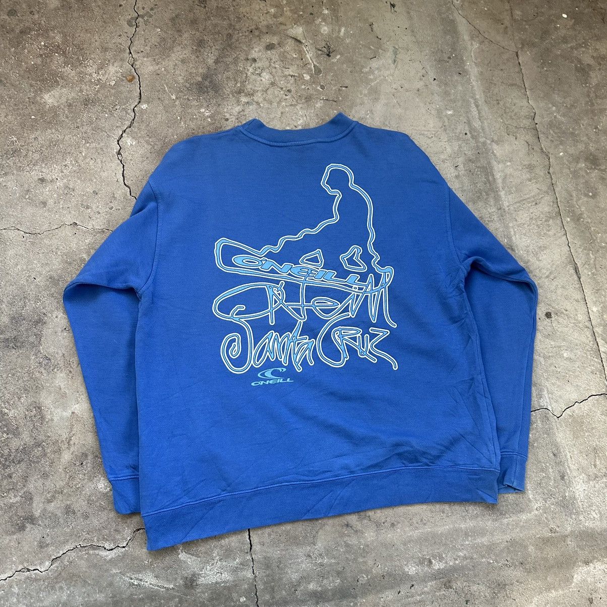 Billabong × O'Neill × Quiksilver Oneill Surfing Vintage USA Faded Sweatshirt Size US S / EU 44-46 / 1 - 2 Thumbnail