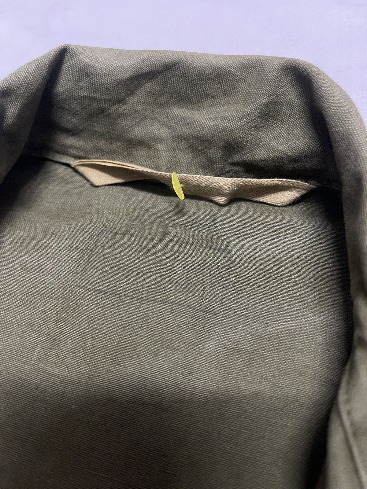 Vintage Vintage 50s French M47 Army Military Field Jacket Men's Size US S / EU 44-46 / 1 - 6 Thumbnail