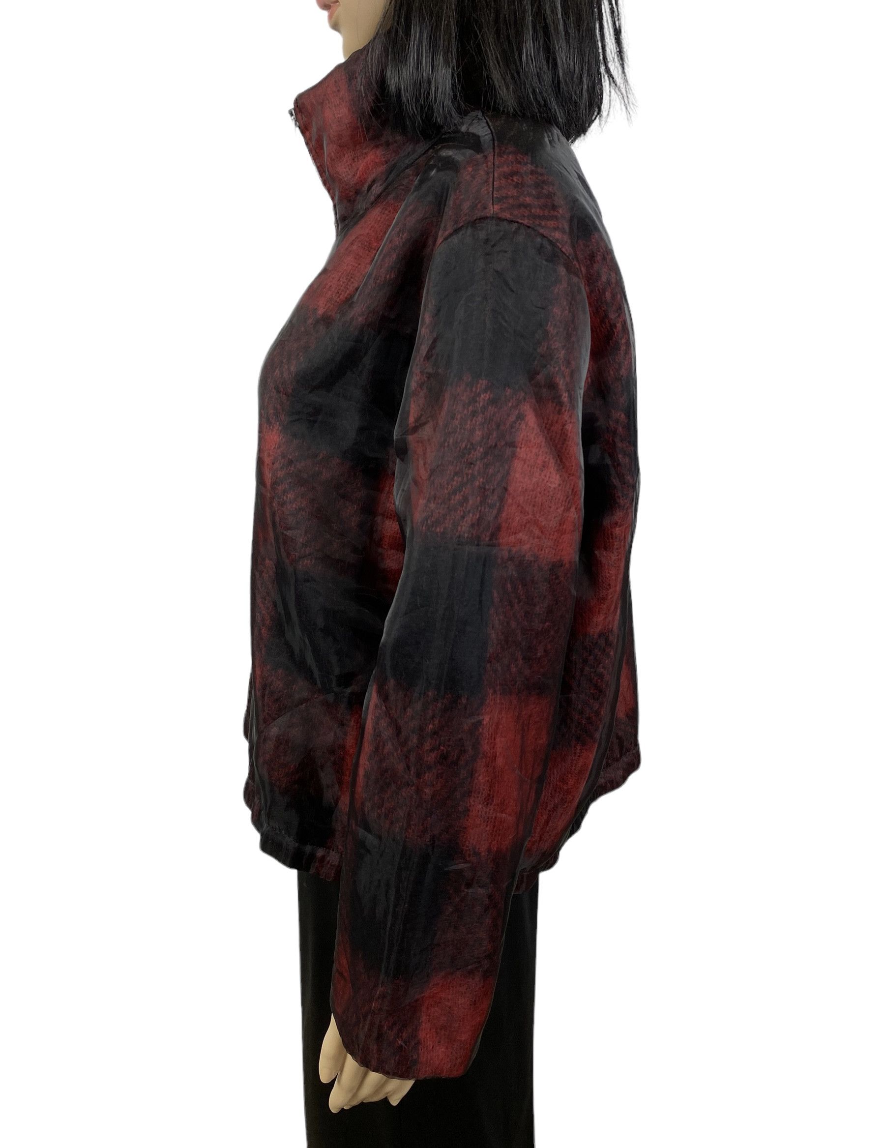 Other Marc Cain Checkered Jacket Wool-Mohair Outside Mesh size 4 Size L / US 10 / IT 46 - 8 Thumbnail