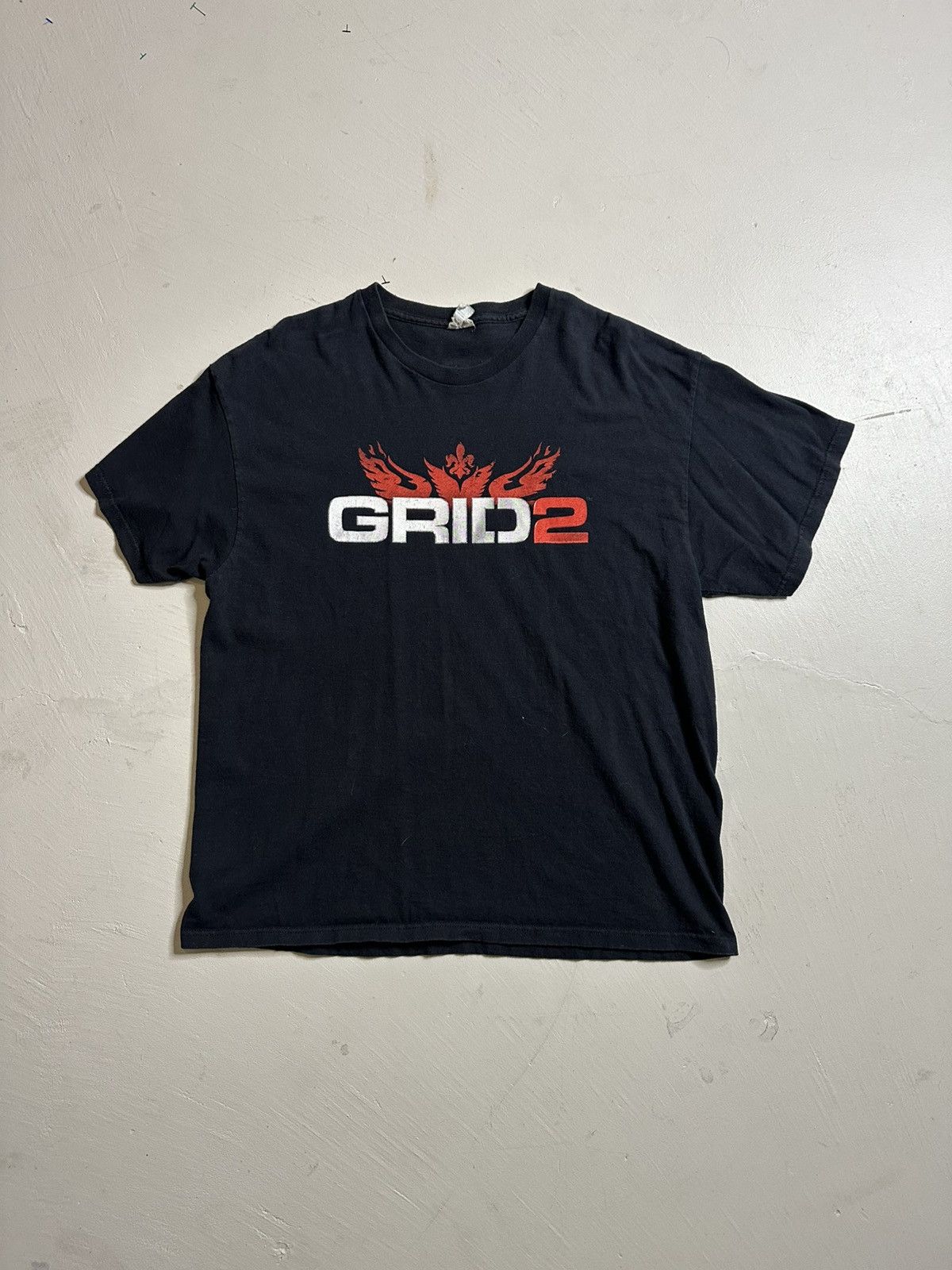 Vintage Vintage Grid 2 Racing Promo Gaming T Shirt Size US XL / EU 56 / 4 - 3 Thumbnail