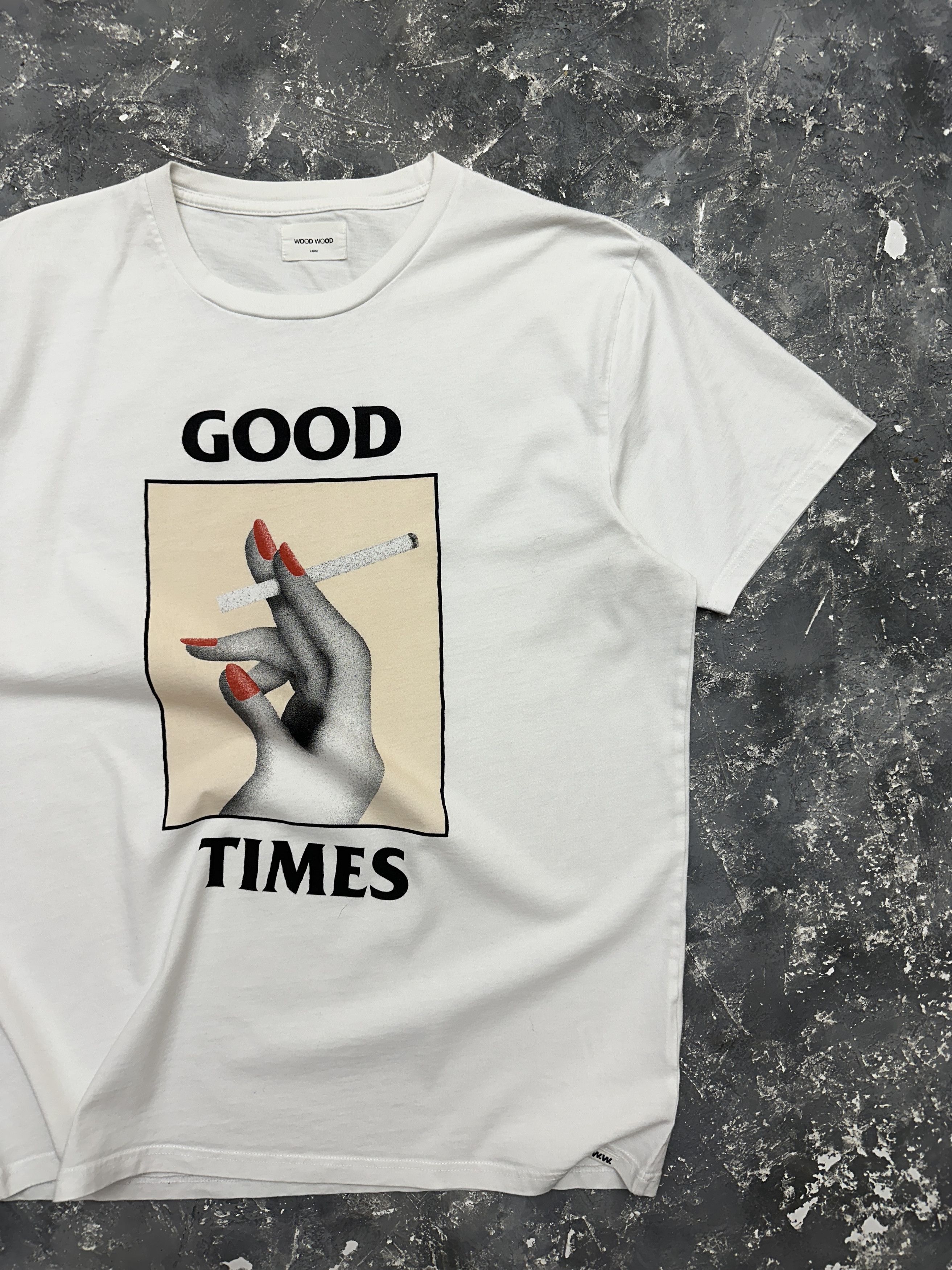 Wood Wood wood wood good times shirt Size US L / EU 52-54 / 3 - 2 Thumbnail