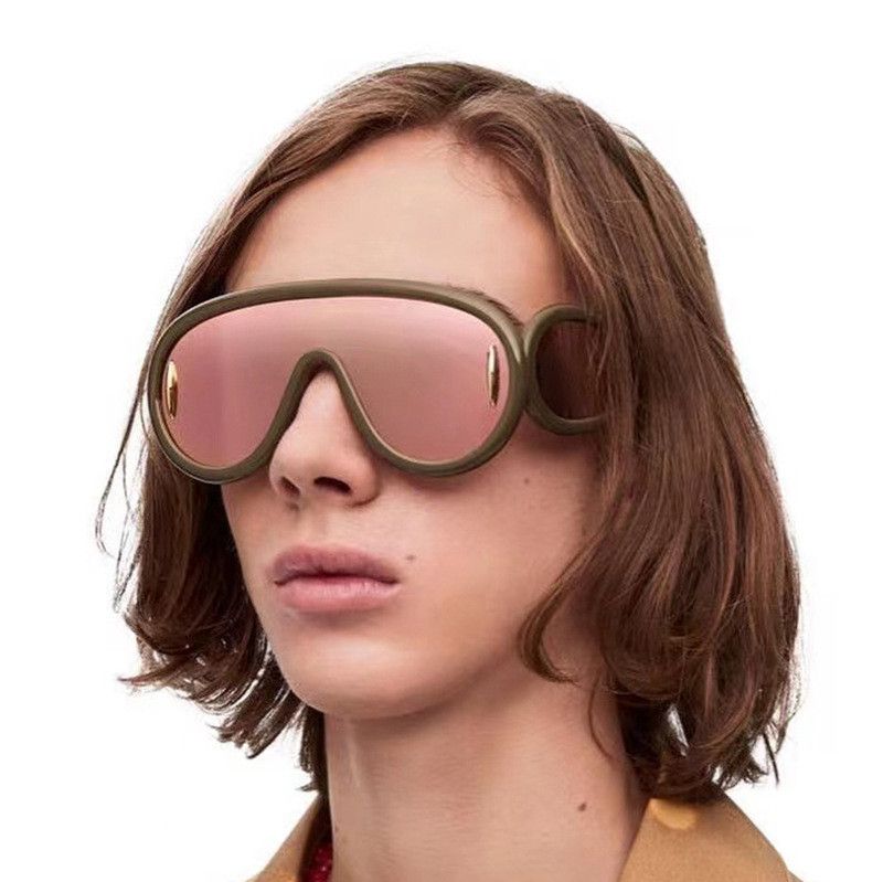 Vintage Retro Drip Oval Frame Sunglasses Size ONE SIZE - 1 Thumbnail