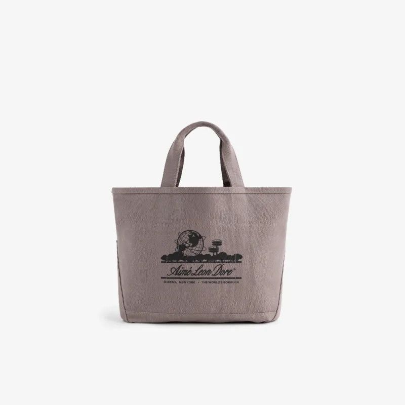 Aime Leon Dore o1mle0725 Small Unisphere Tote Bag Natural Deep Depths Size ONE SIZE - 1 Thumbnail