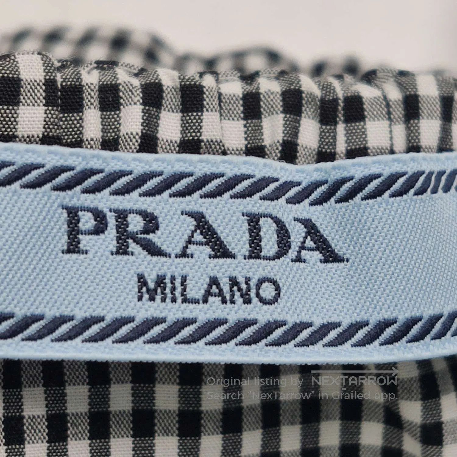 Prada Prada Cotton Color Block Strapless Tube Top. Size S / US 4 / IT 40 - 2 Thumbnail