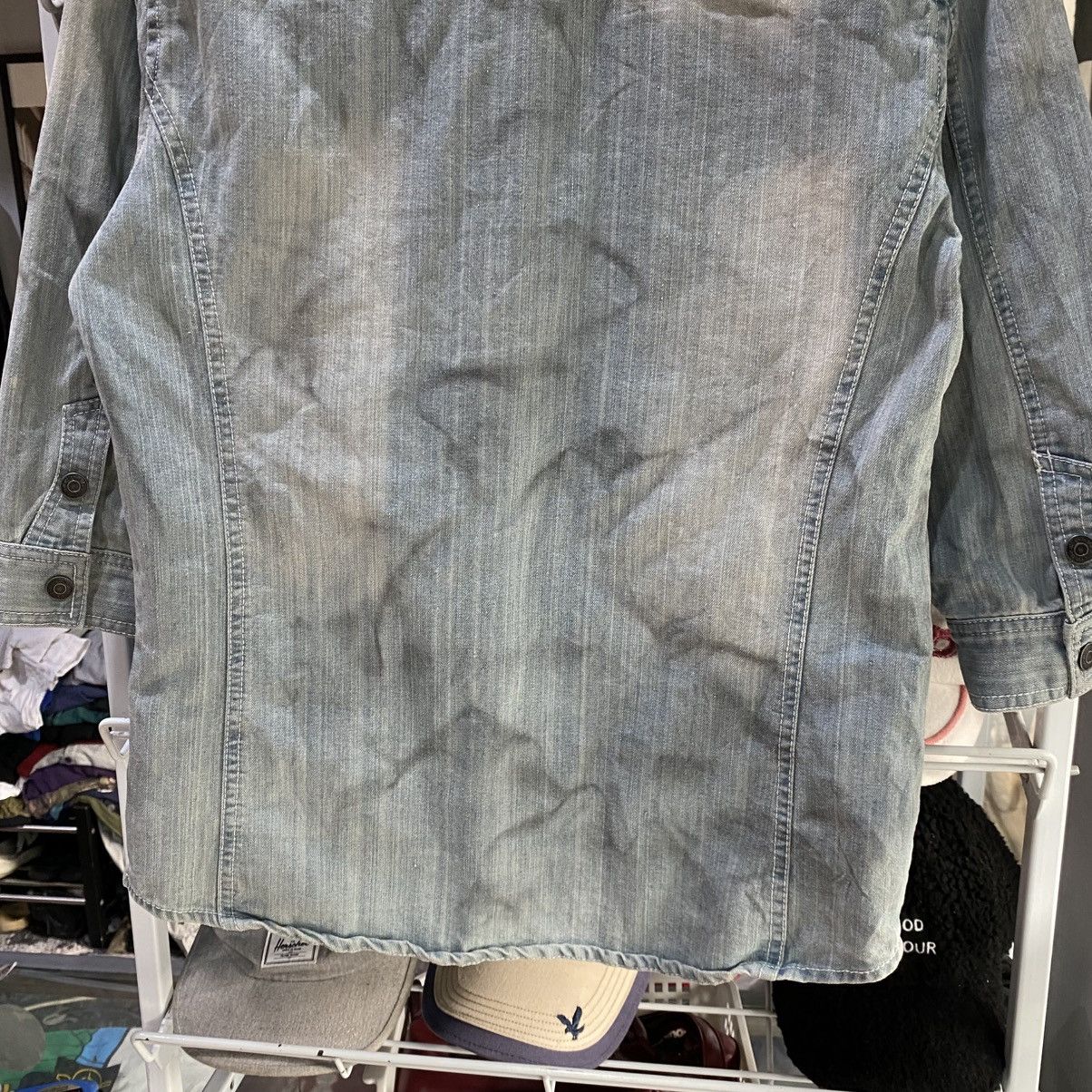 In The Attic In The Attic dirty denim shirt Size US M / EU 48-50 / 2 - 11 Thumbnail