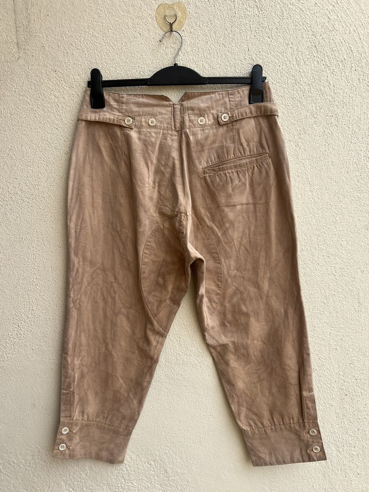 Vintage Vintage +8 Paris Rock Faded Waxed Fencing Trouser Pant Size US 30 / EU 46 - 17 Thumbnail