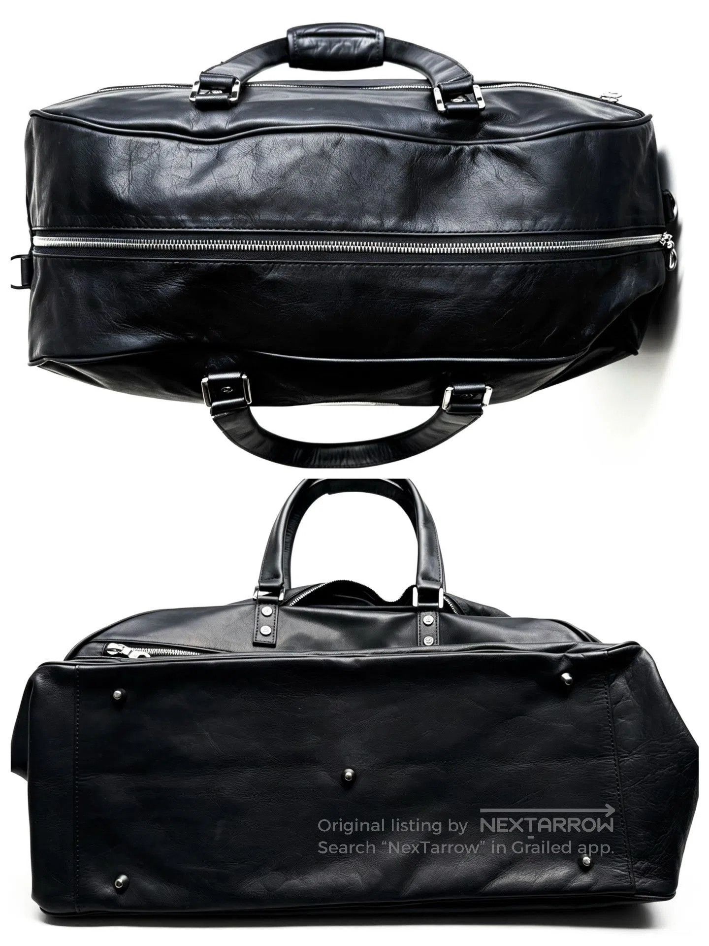 Mastermind Japan mastermind Japan MMJ Leather Boston Bag. Size ONE SIZE - 7 Thumbnail