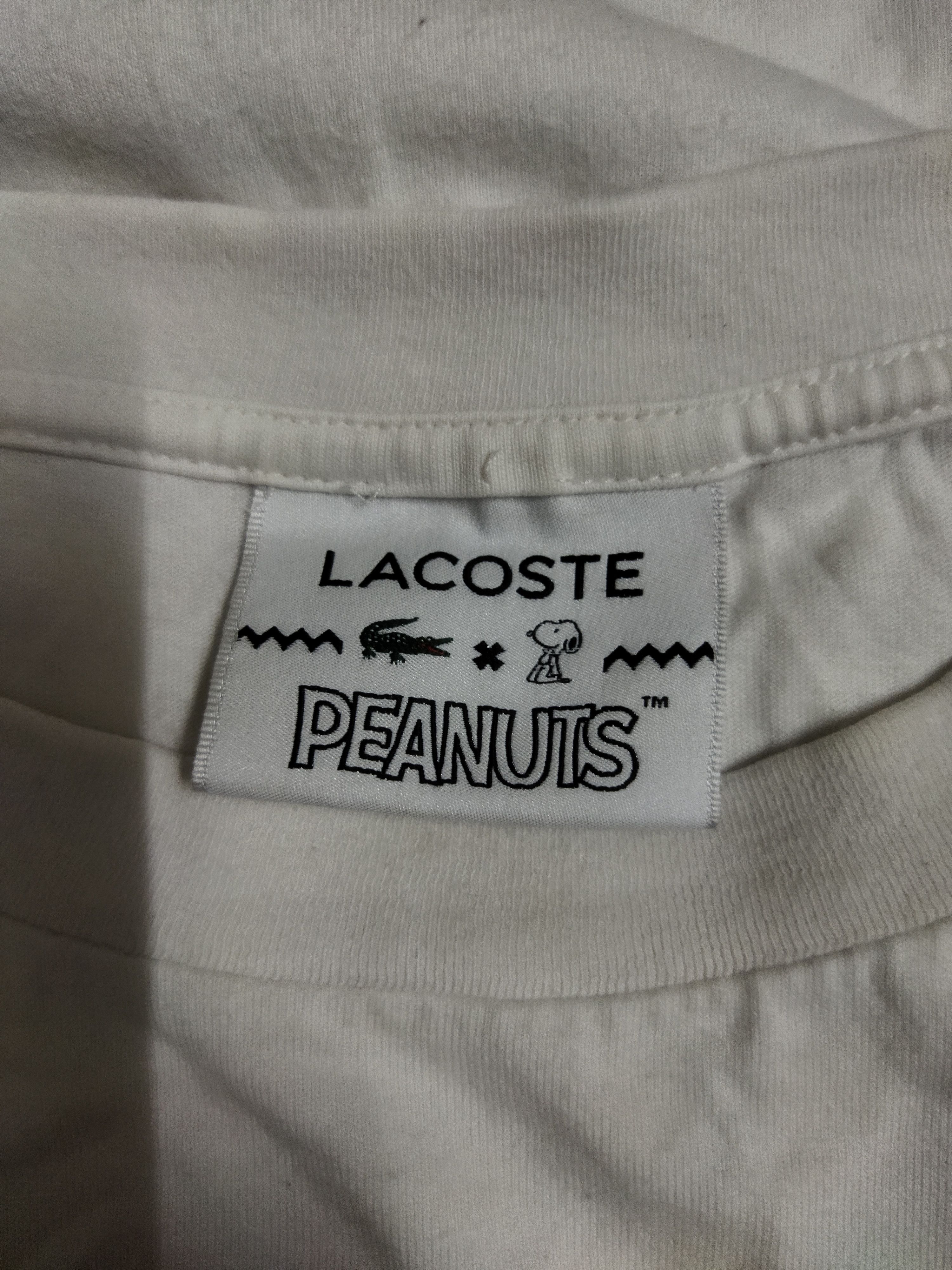 Lacoste Lacoste x Peanuts Tee Size US L / EU 52-54 / 3 - 6 Thumbnail