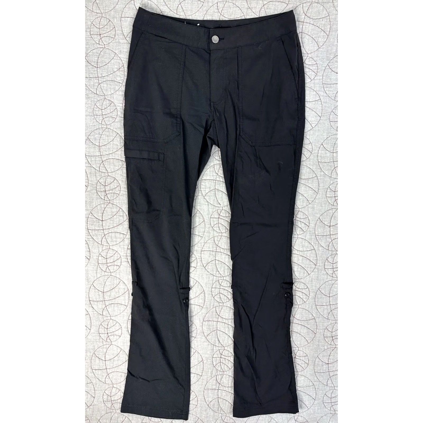 Vintage Columbia Pants Women Flat Front Chino Size 4 Regular Black Spring Fall Winter Summer Casual Size 27" / US 4 / IT 40 - 4 Thumbnail